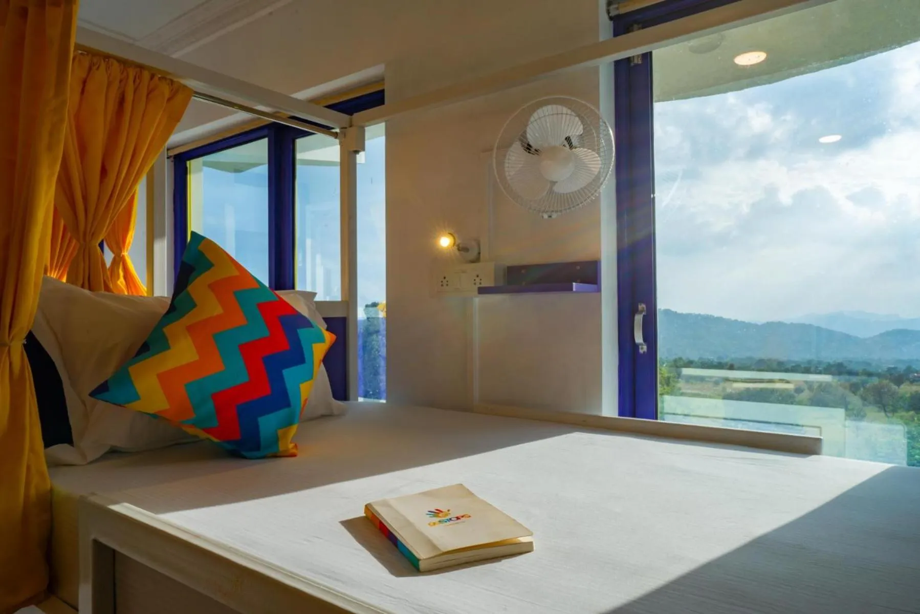 Bed in goSTOPS Bir, Landing Site