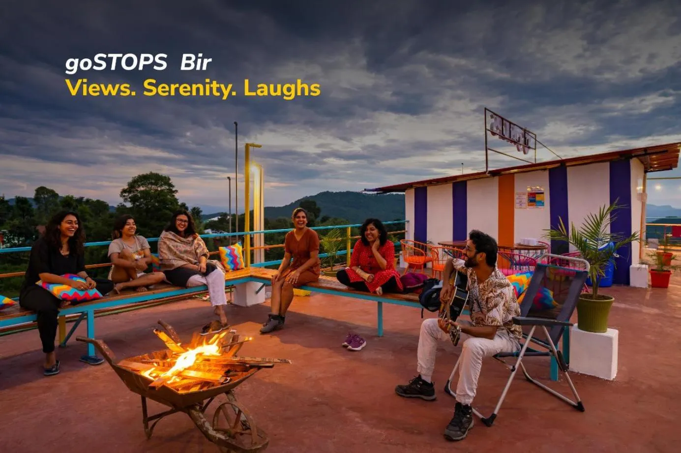 Text overlay in goSTOPS Bir, Landing Site