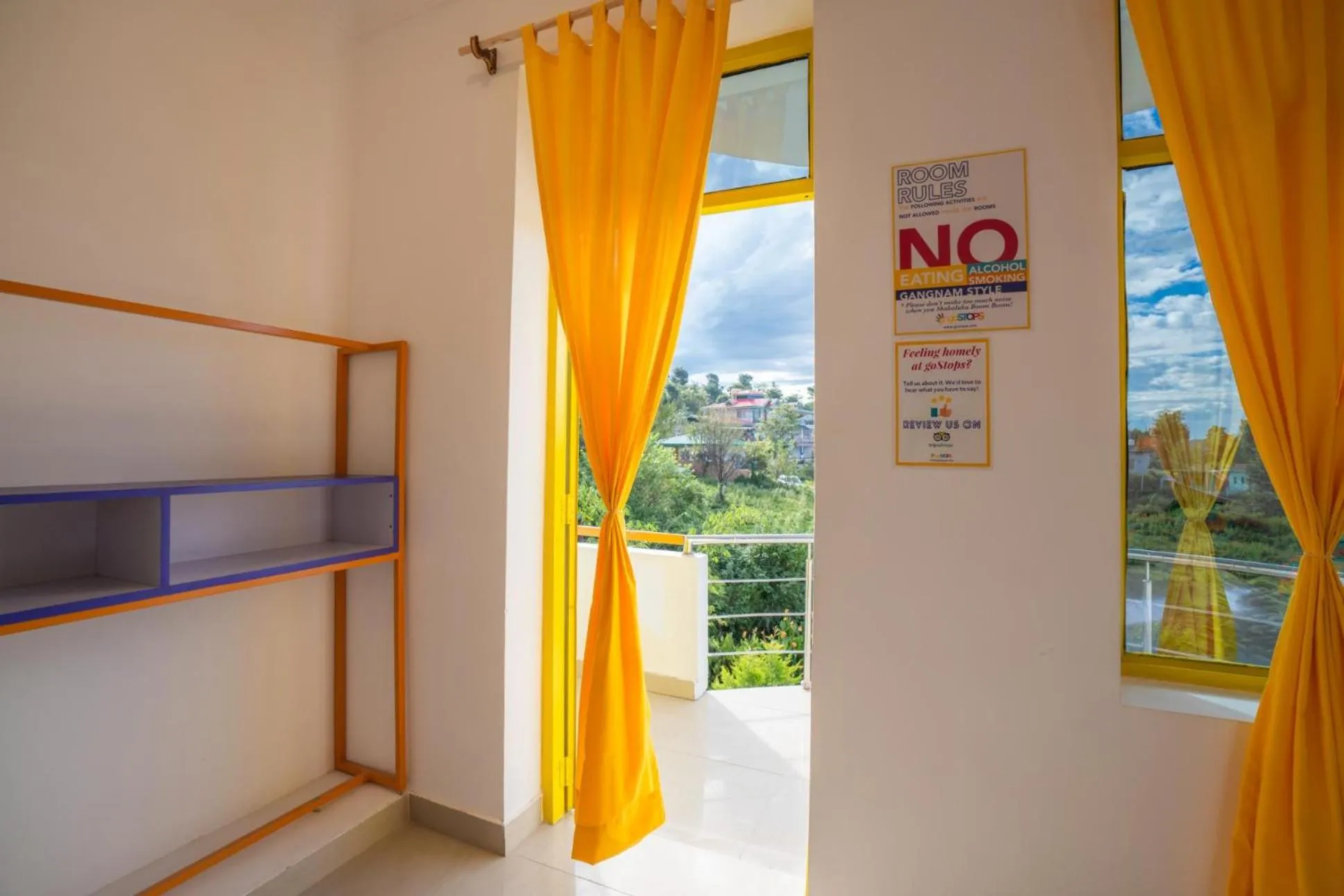 Bed in goSTOPS Bir, Landing Site