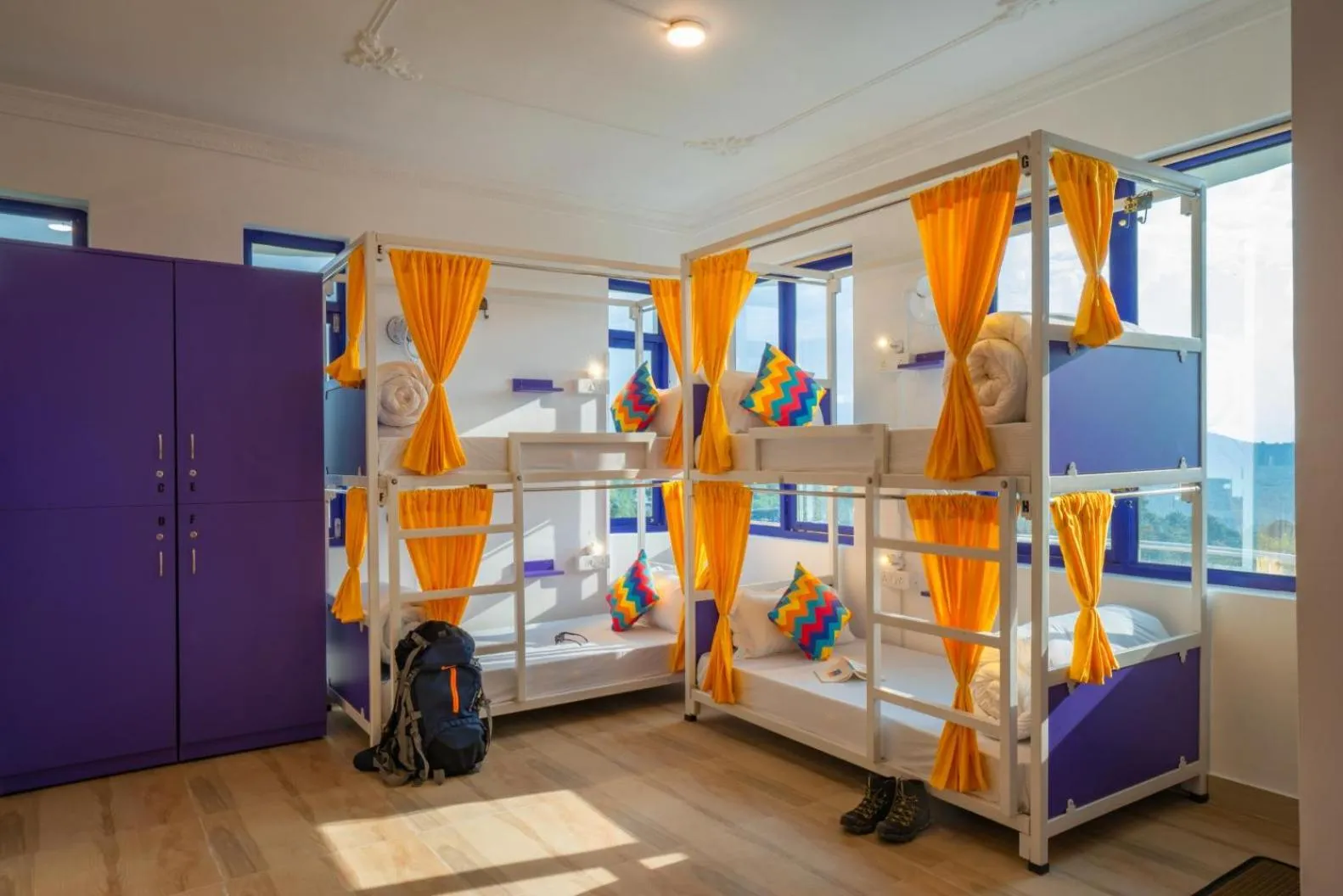 Bed in goSTOPS Bir, Landing Site