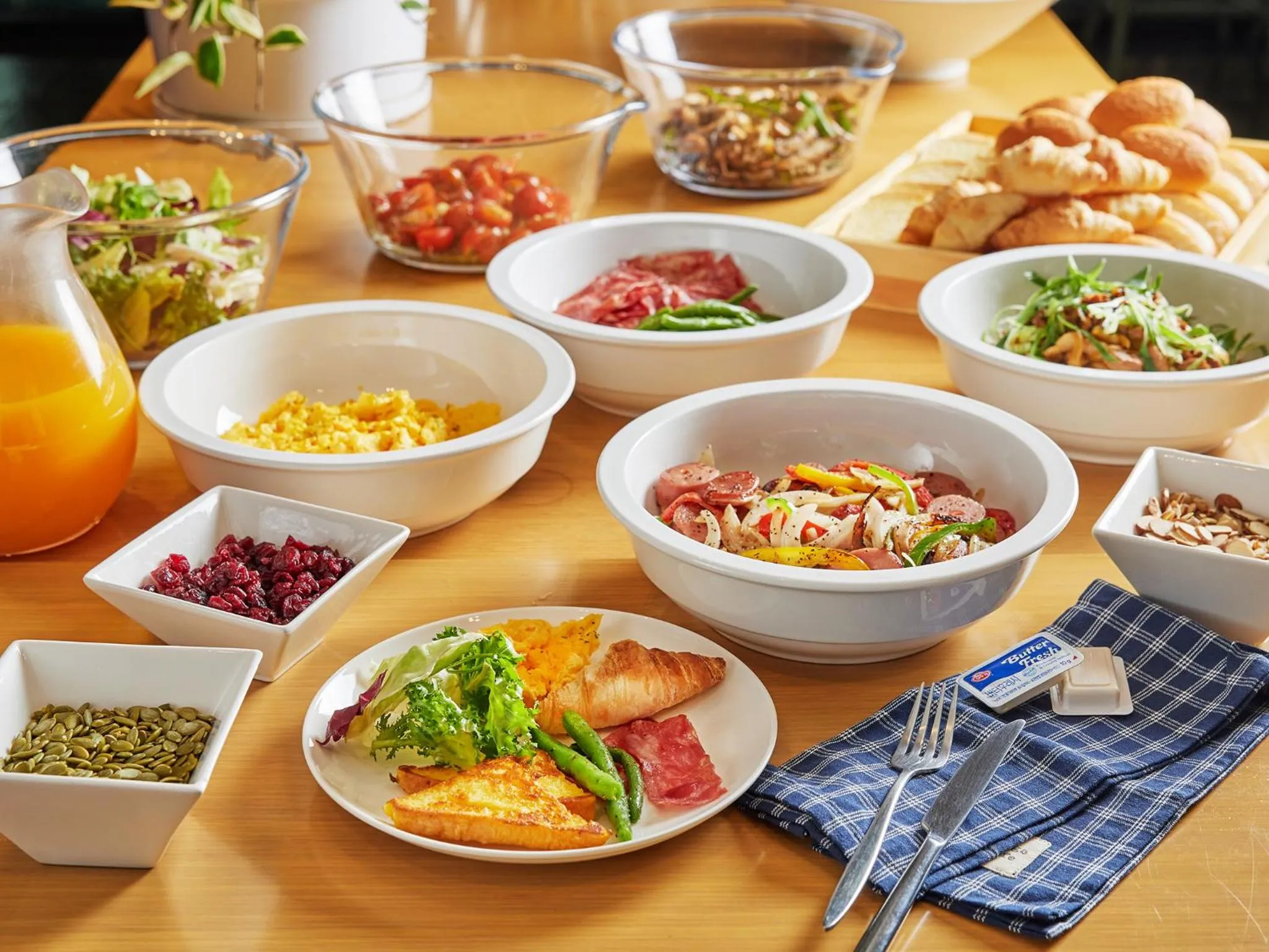 Breakfast in G3 Hotel Chungmuro