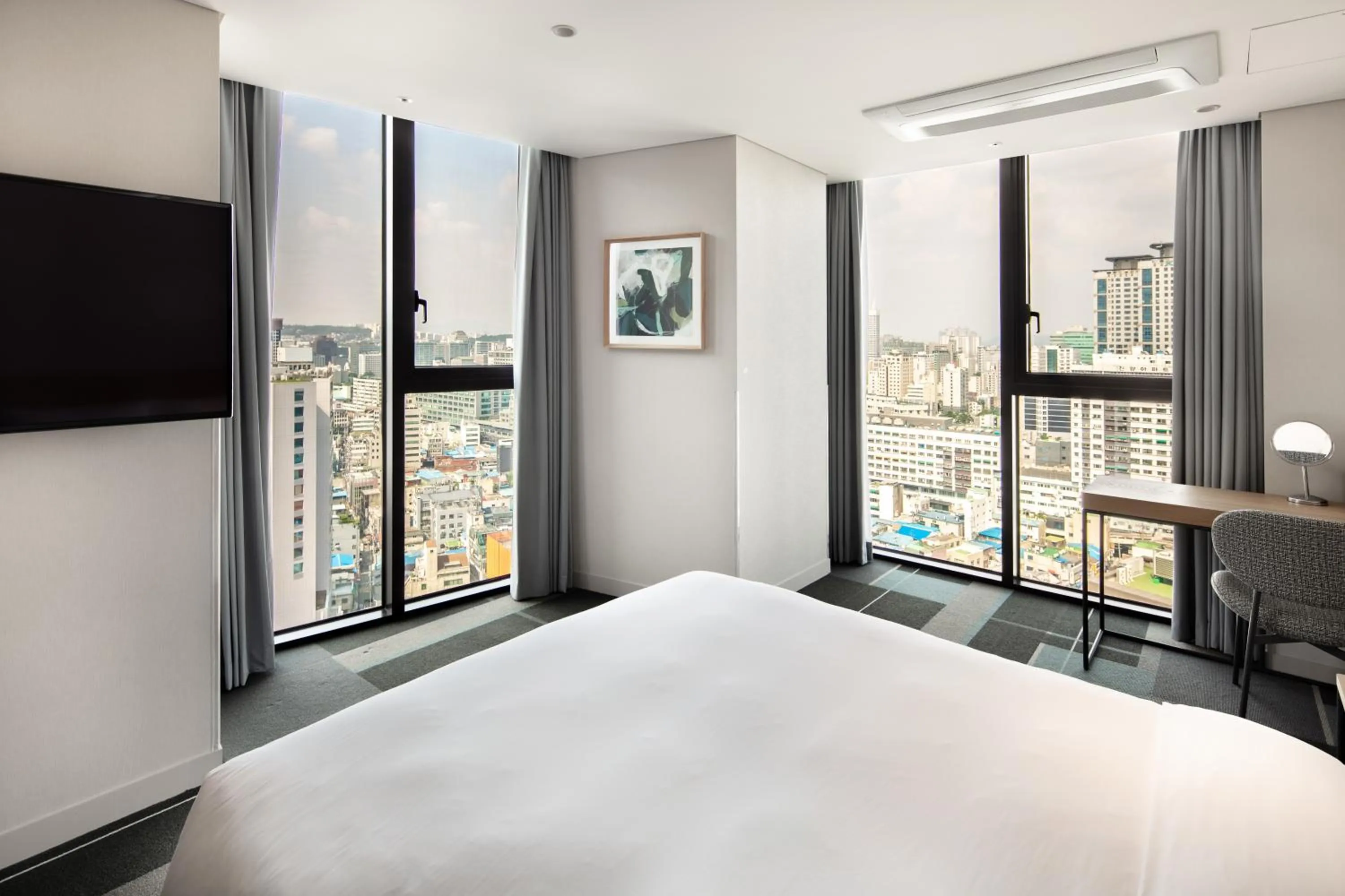 Photo of the whole room, Bed in G3 Hotel Chungmuro