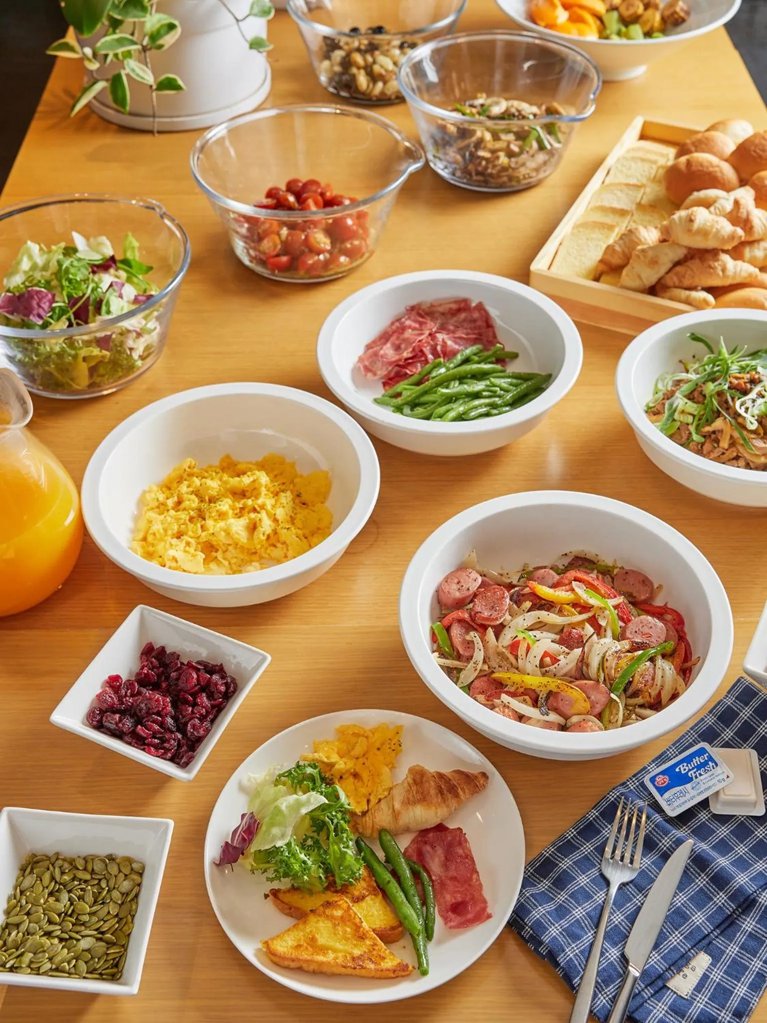 Breakfast in G3 Hotel Chungmuro