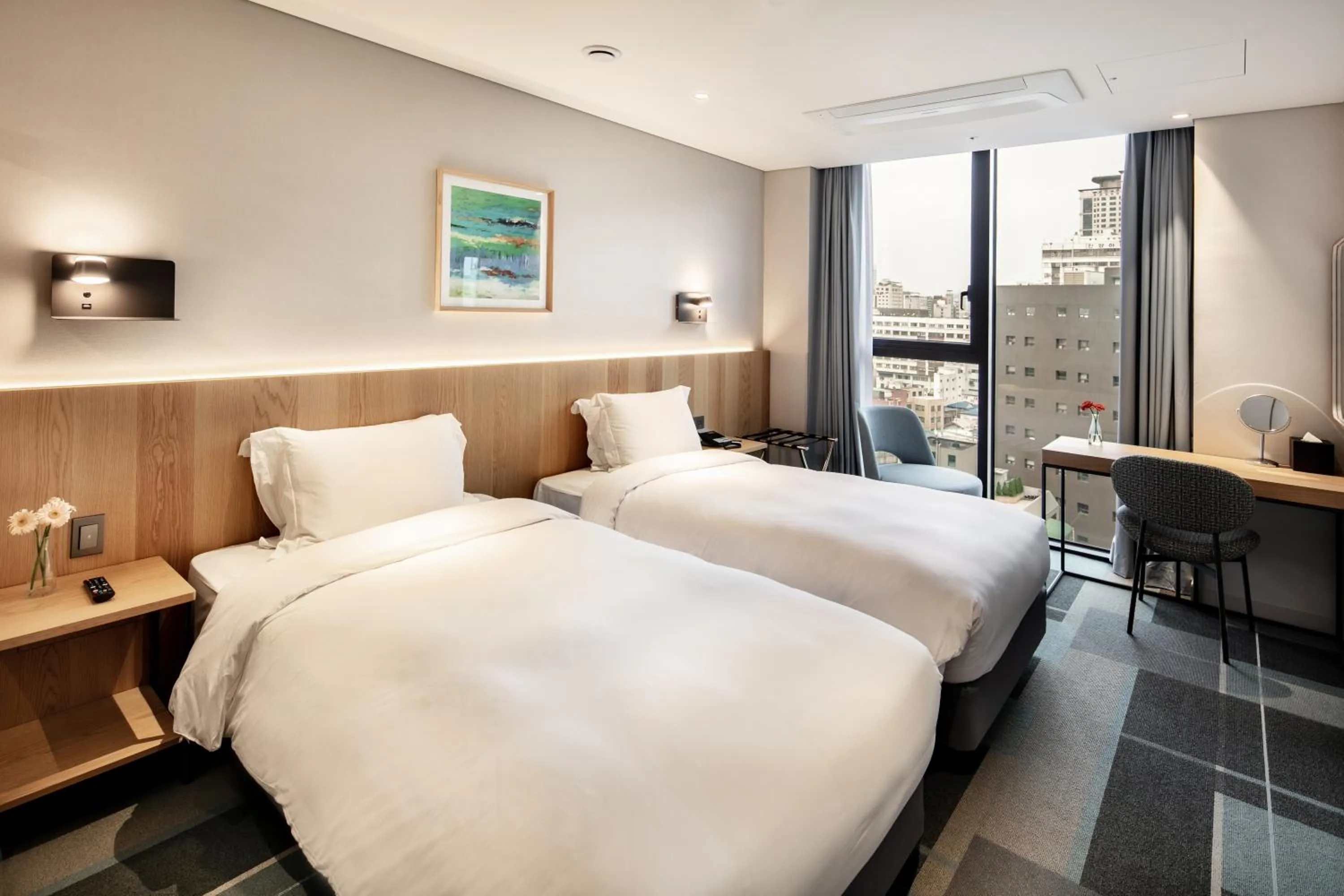 Photo of the whole room, Bed in G3 Hotel Chungmuro