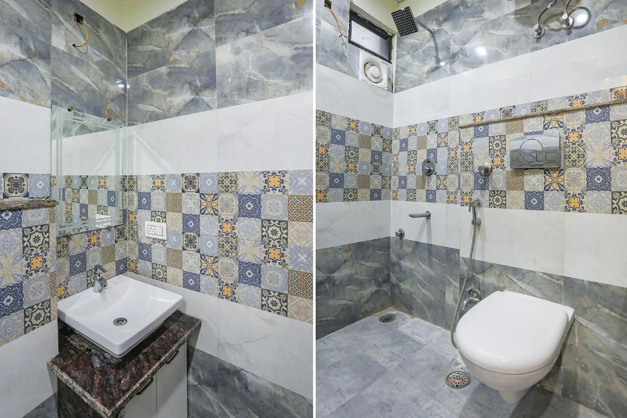 Toilet in FabHotel Naman