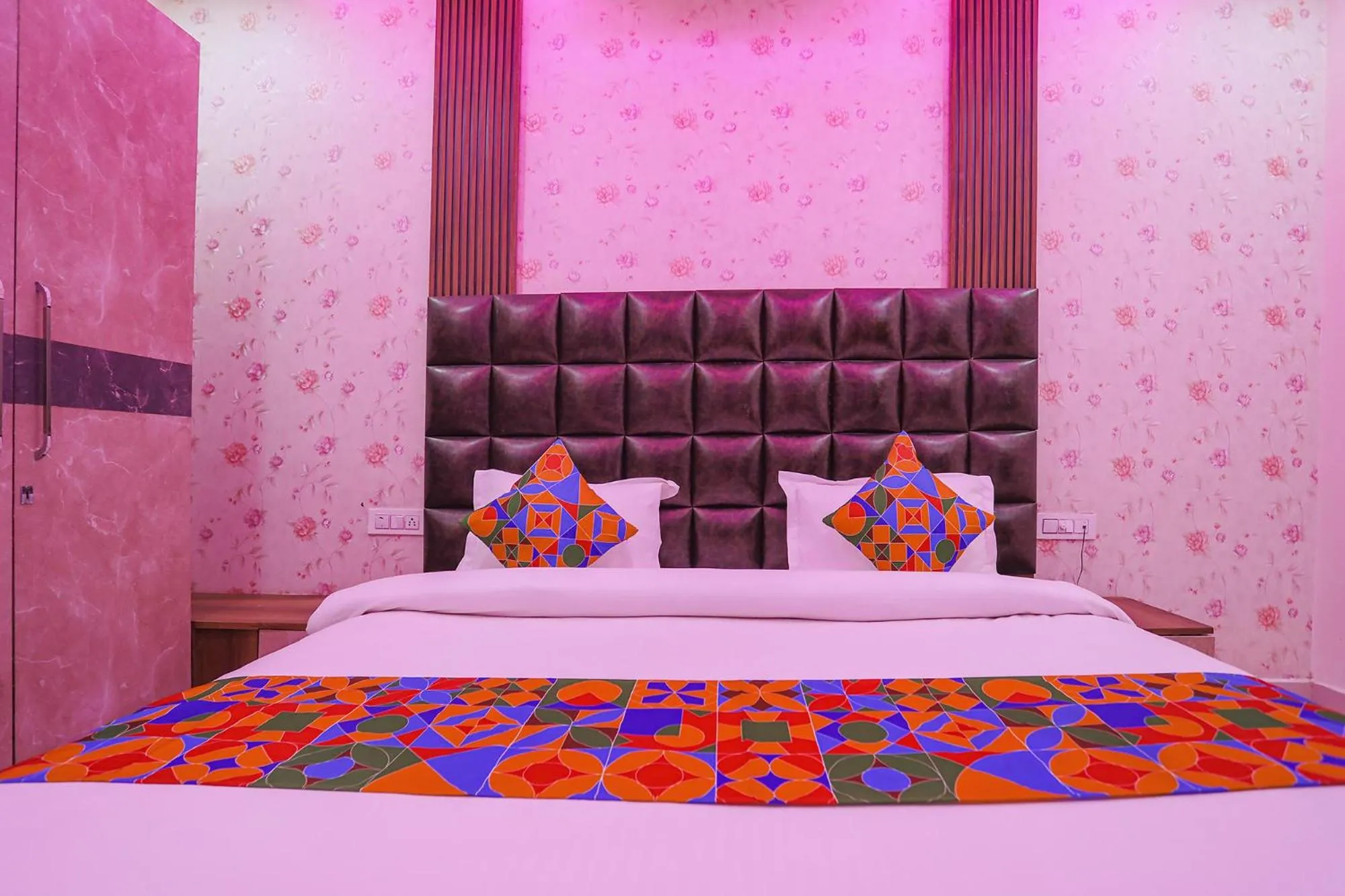 Bed in FabHotel Naman