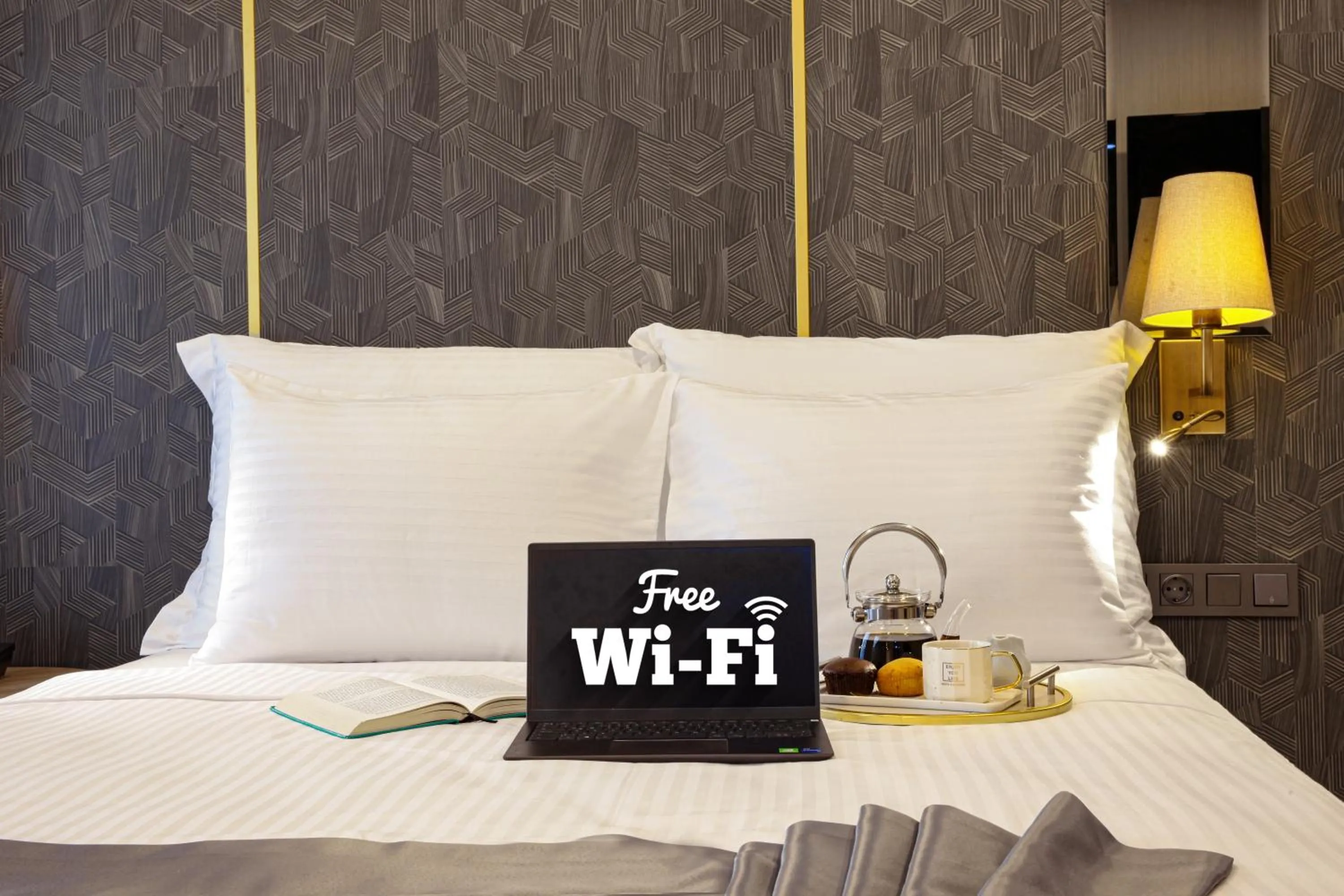 Decorative detail, Bed in Imagine Hotel-Special Category