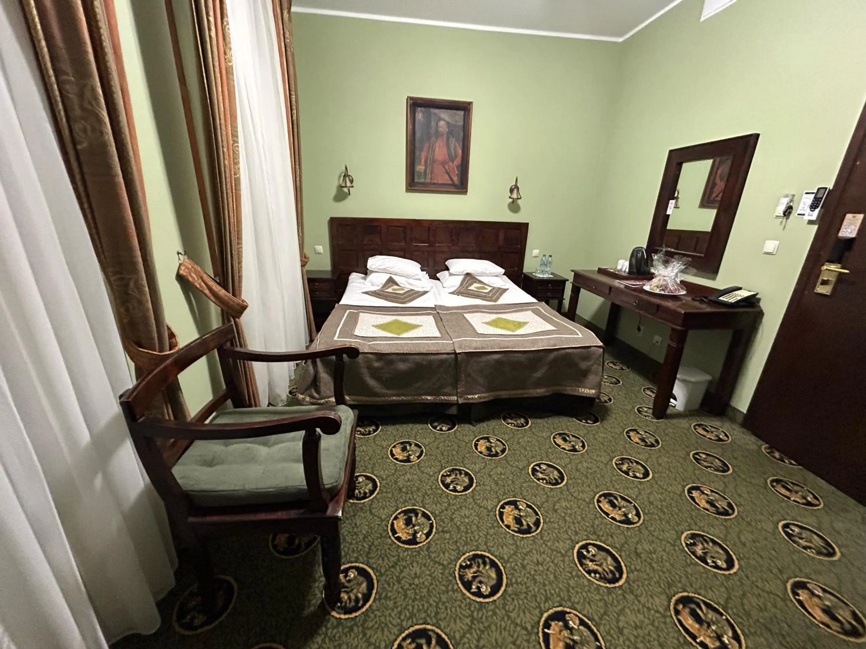 Photo of the whole room, Bed in Hotel Zamek Ryn