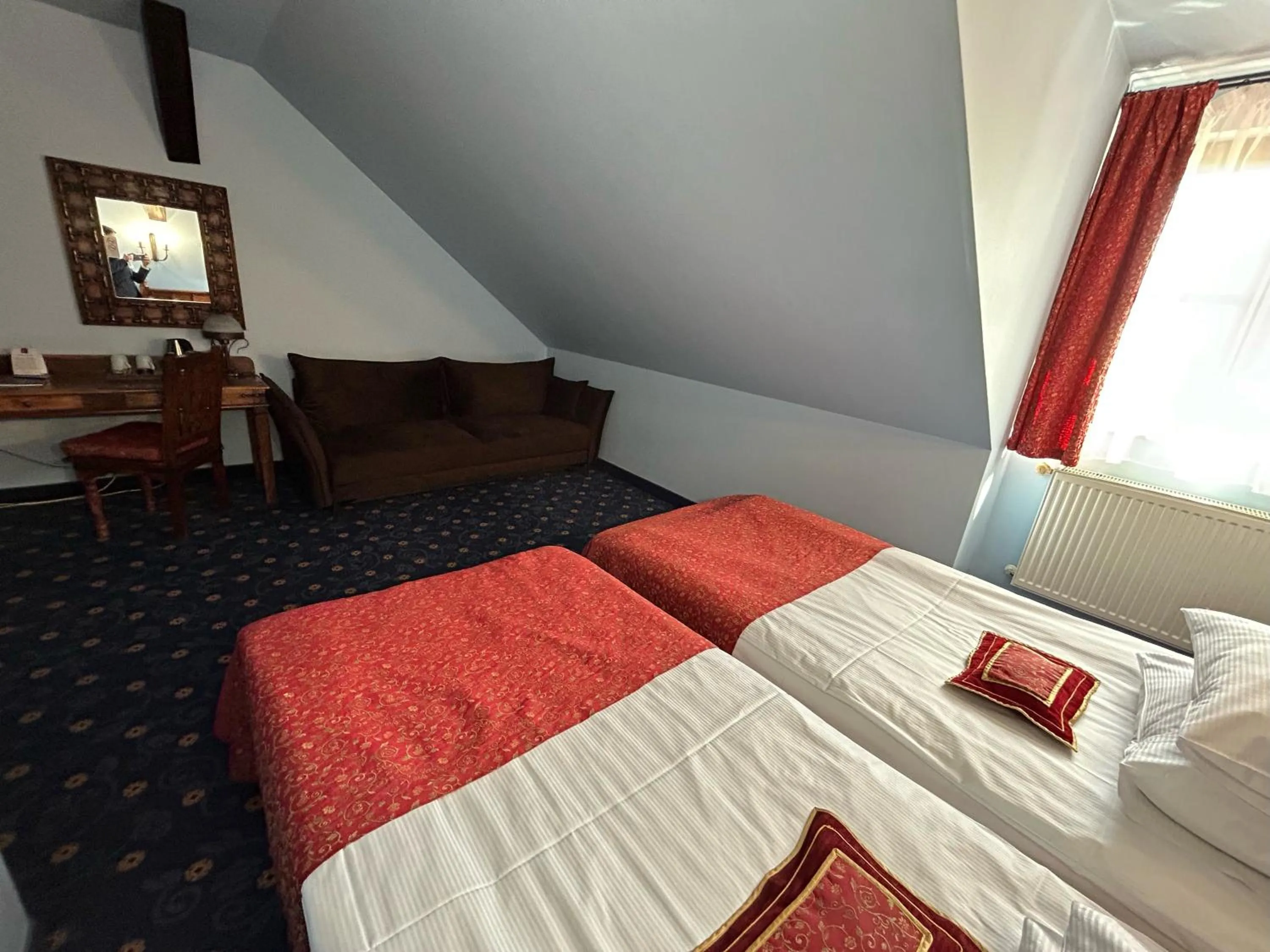 Photo of the whole room, Bed in Hotel Zamek Ryn