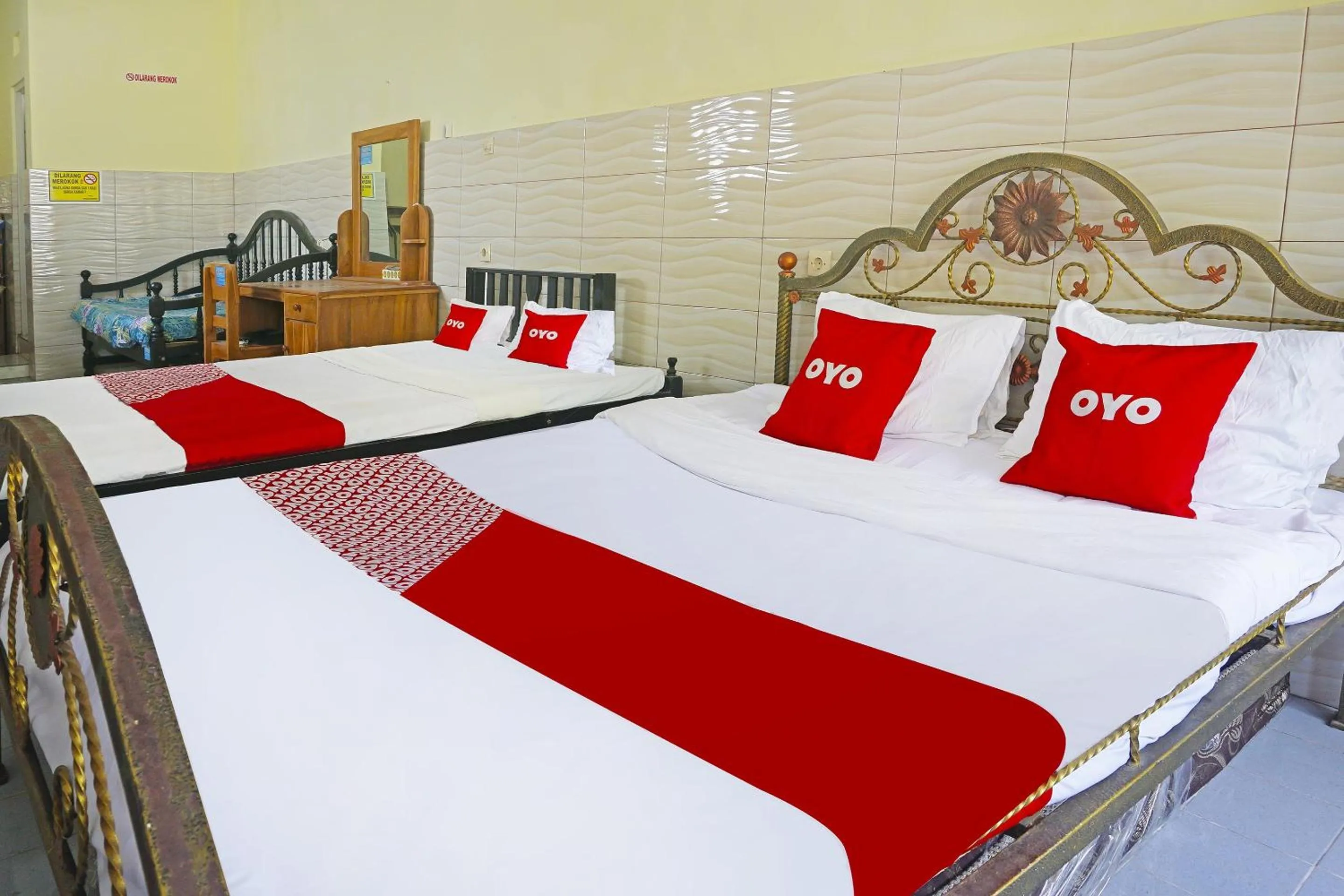 Bedroom, Bed in Hotel O Putih Mulia Homestay Syariah