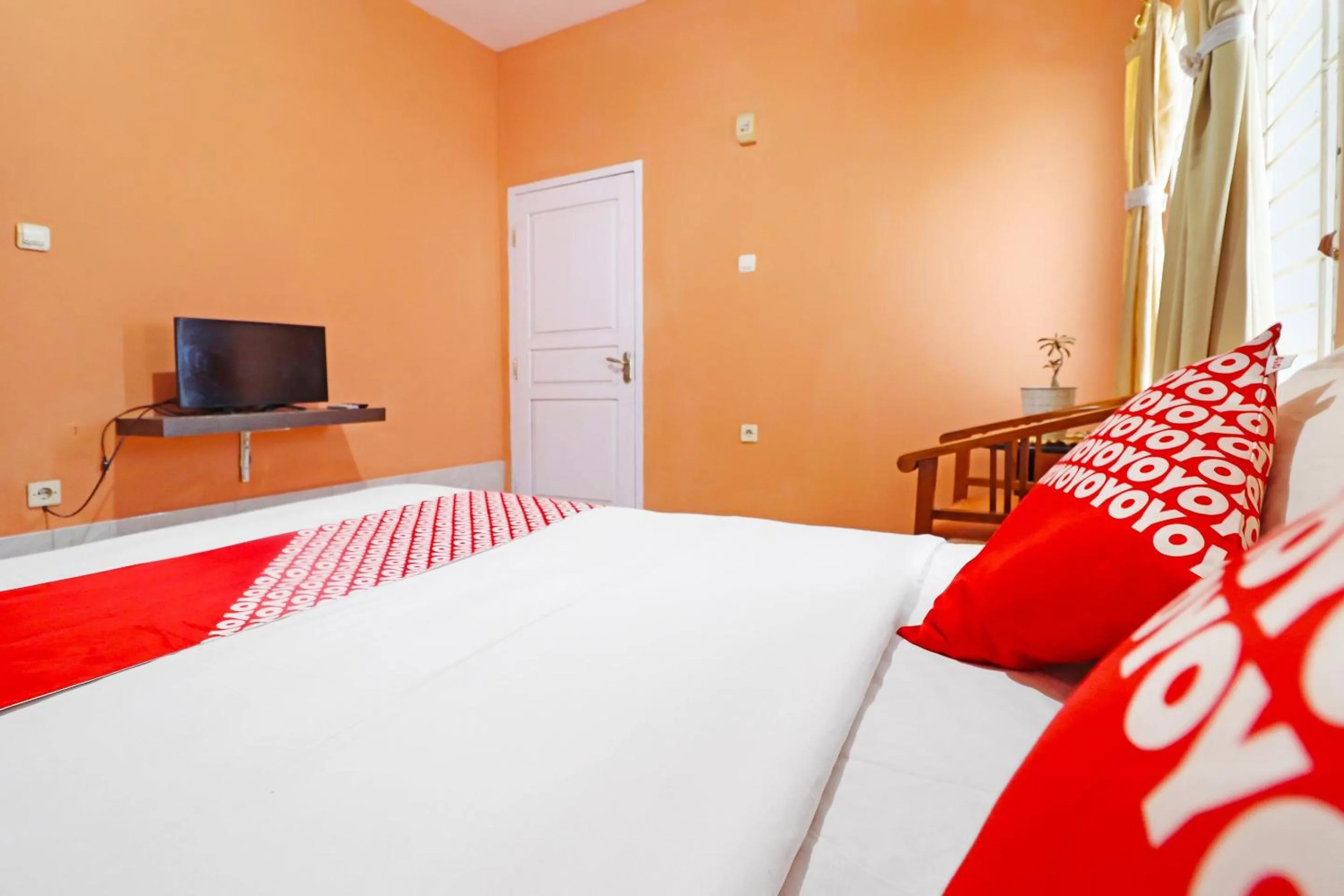 Bedroom in OYO 91408 Kas Residence Syariah