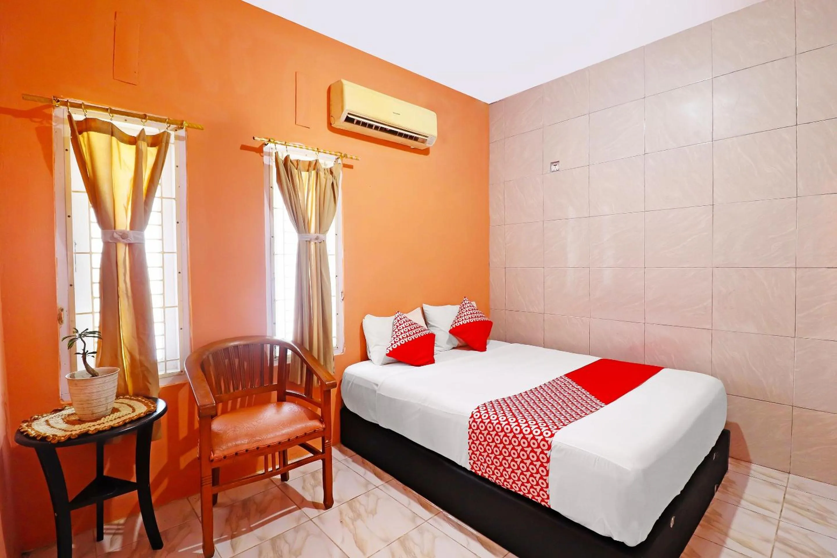 Bedroom in OYO 91408 Kas Residence Syariah