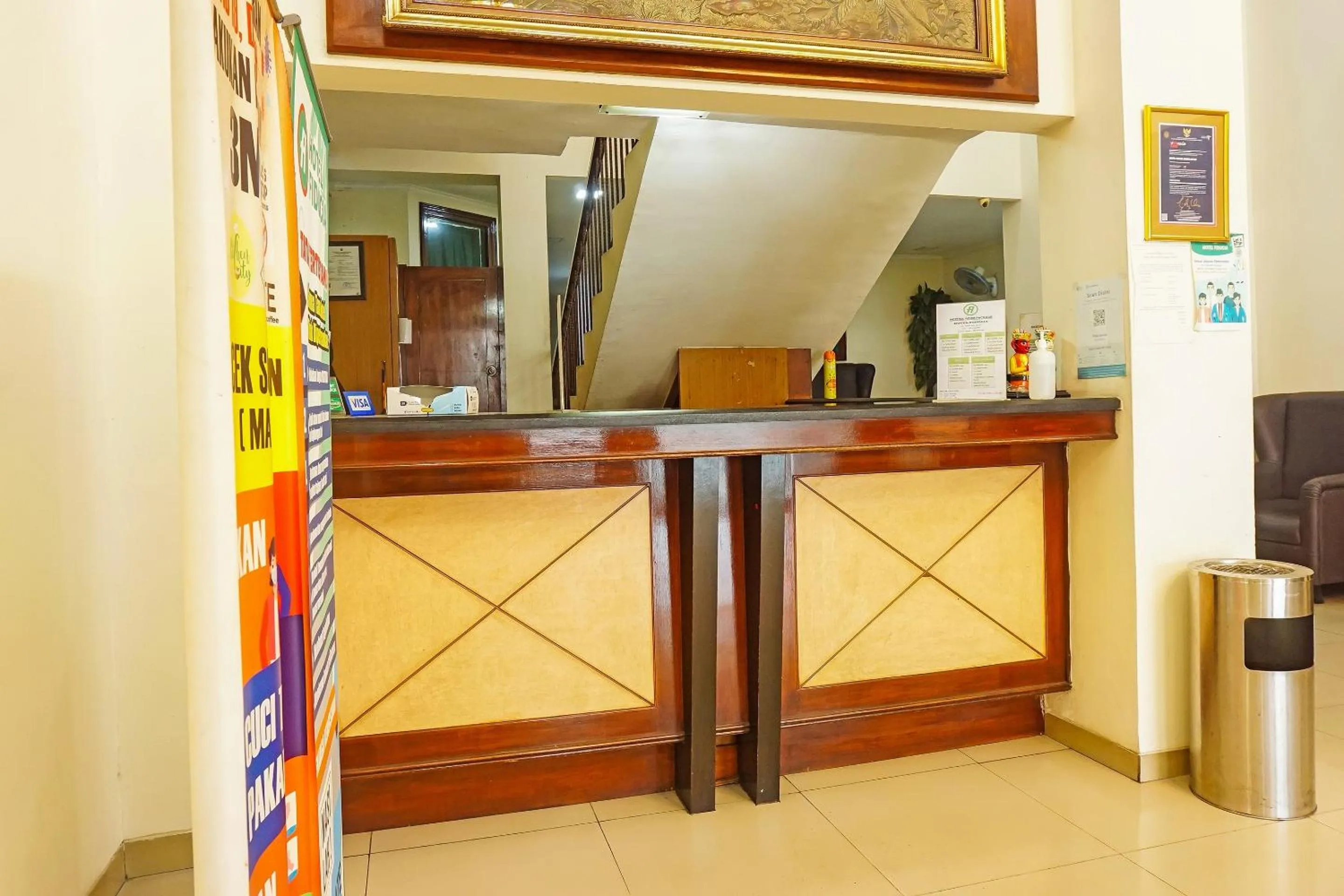 Lobby or reception in Collection O 91409 Hotel Fiducia Otista 153 - 157