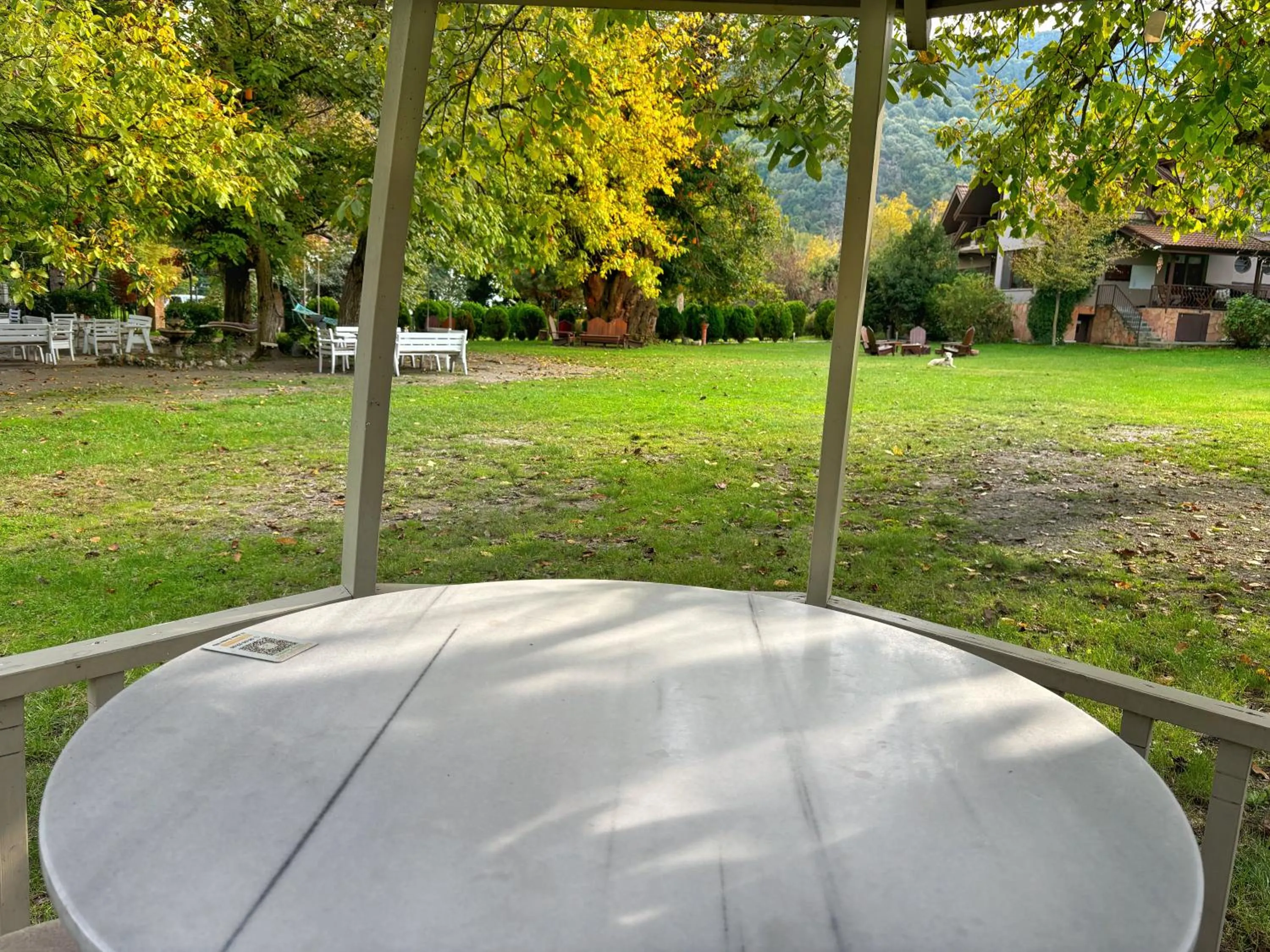 Patio in Villa Kirkpinar Sapanca