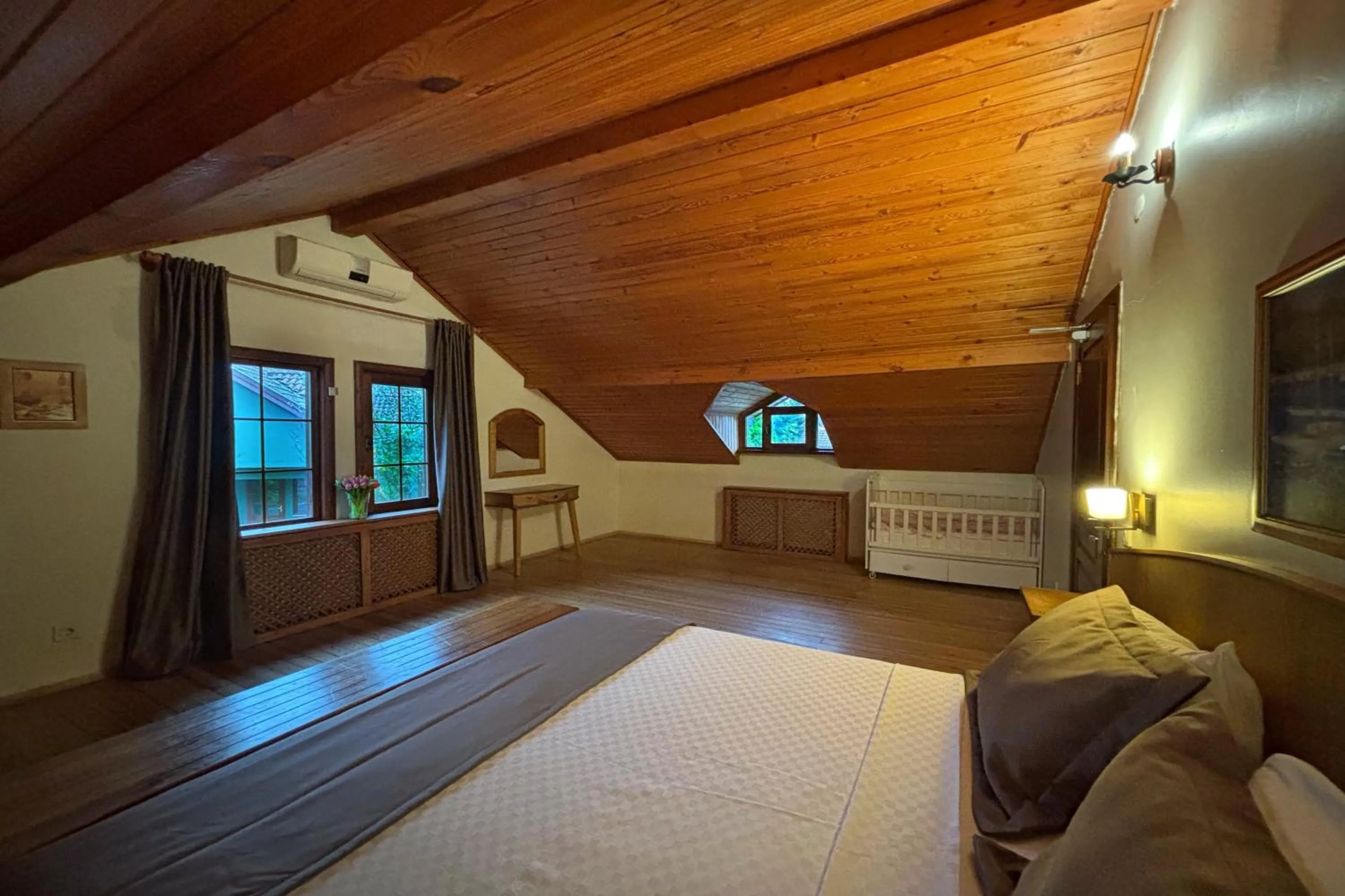 Bed in Villa Kirkpinar Sapanca