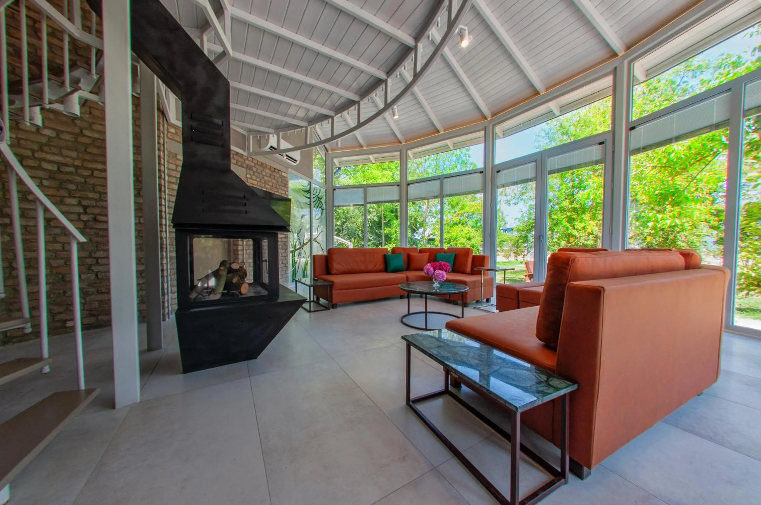 Living room in Villa Kirkpinar Sapanca