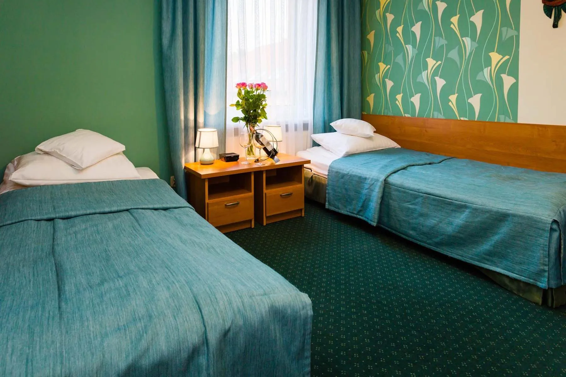 Bed in Hotel Ognisty Ptak