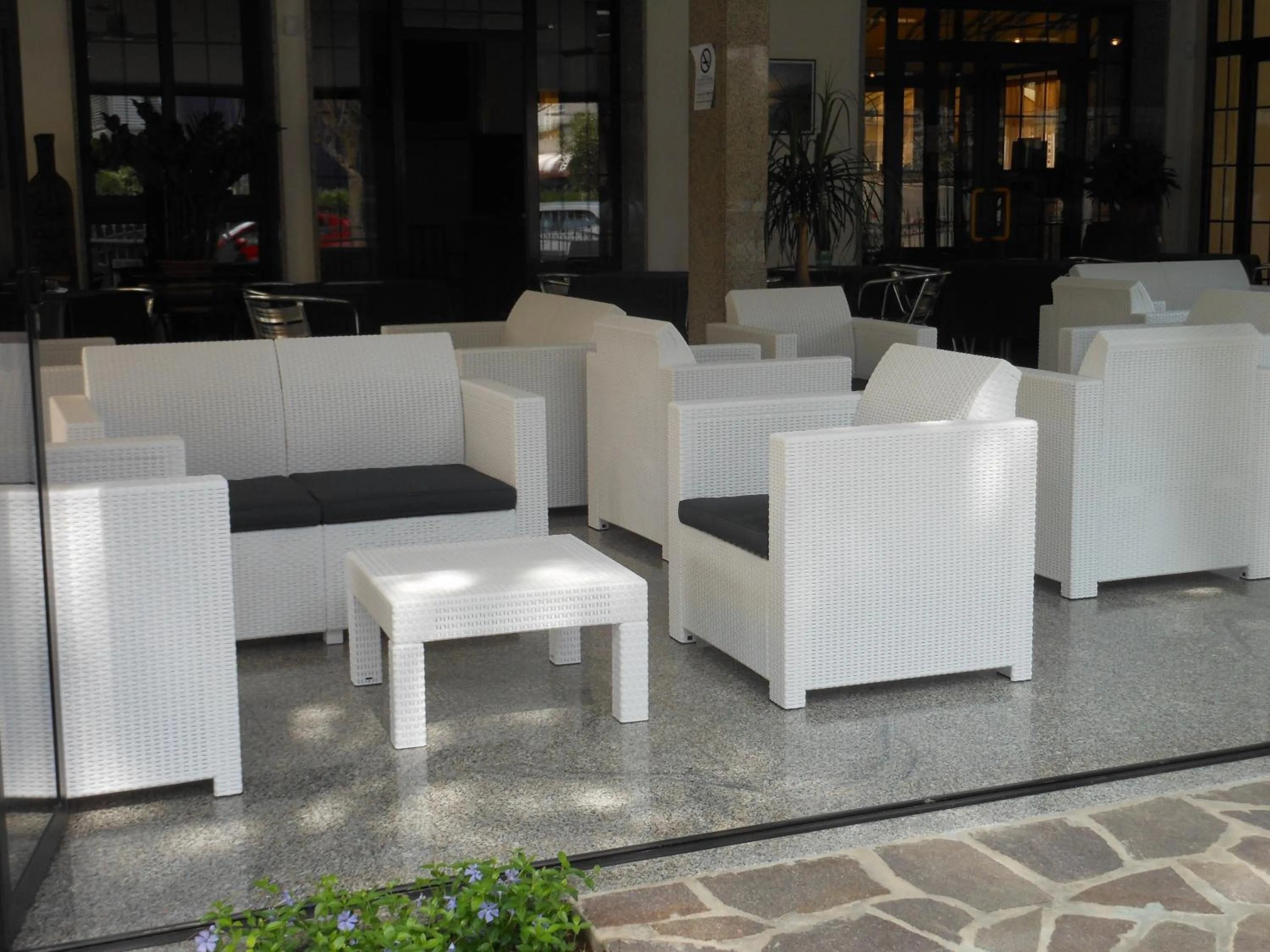 Patio in Hotel Jesolo Sand