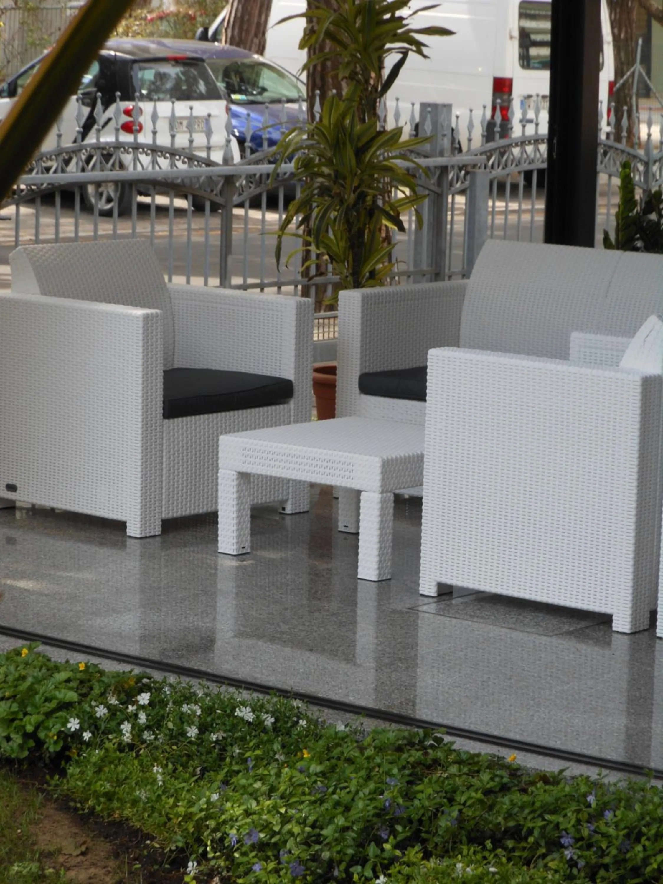 Patio in Hotel Jesolo Sand