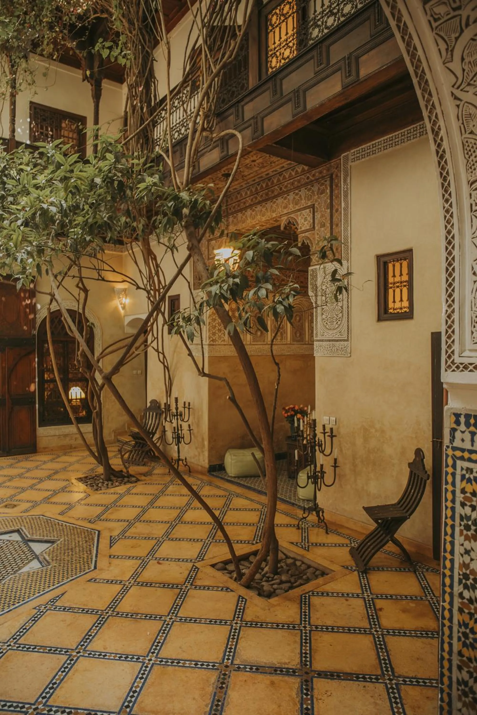 Patio in Riad Samsara