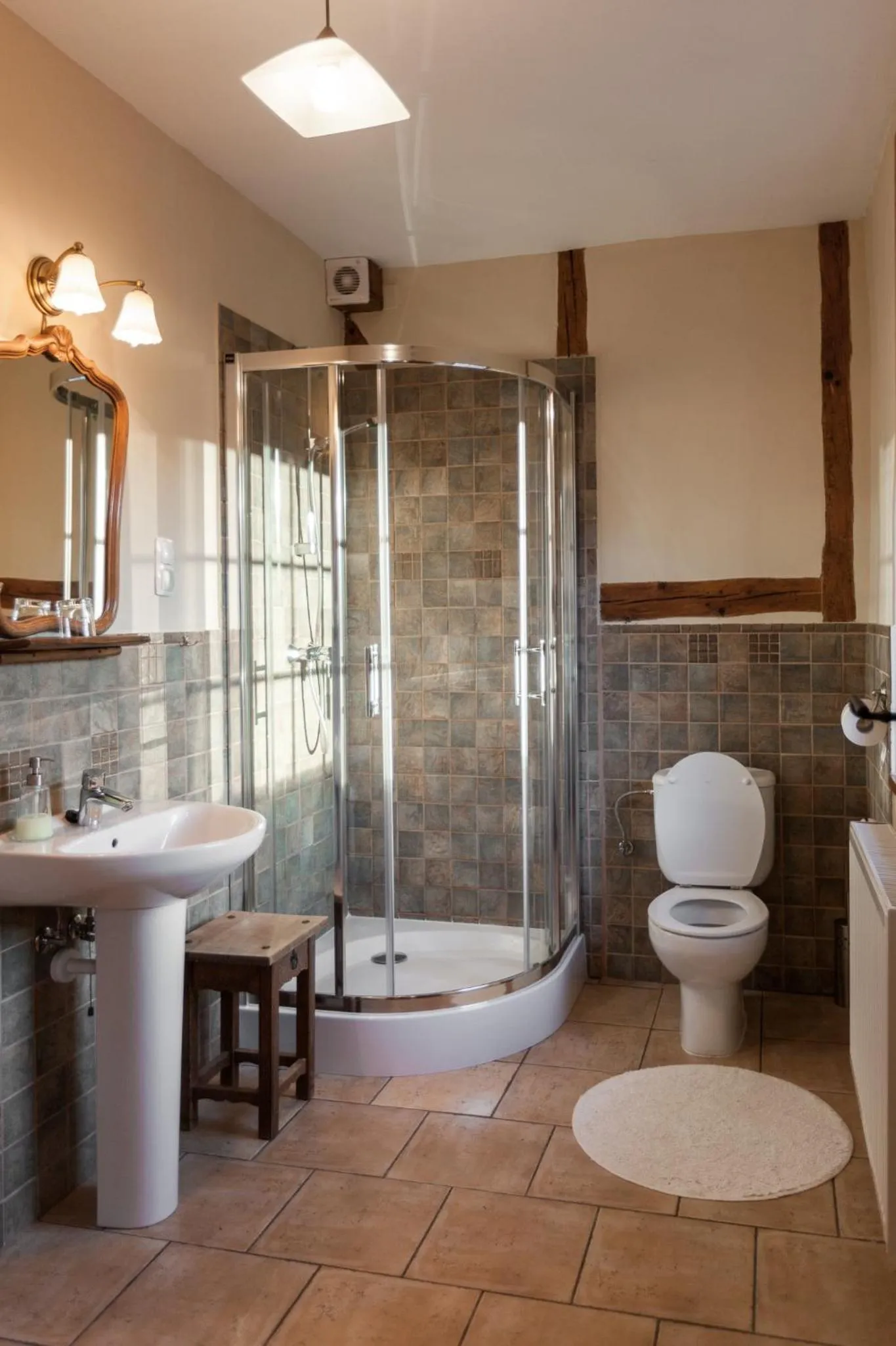 Shower in Villa Greta