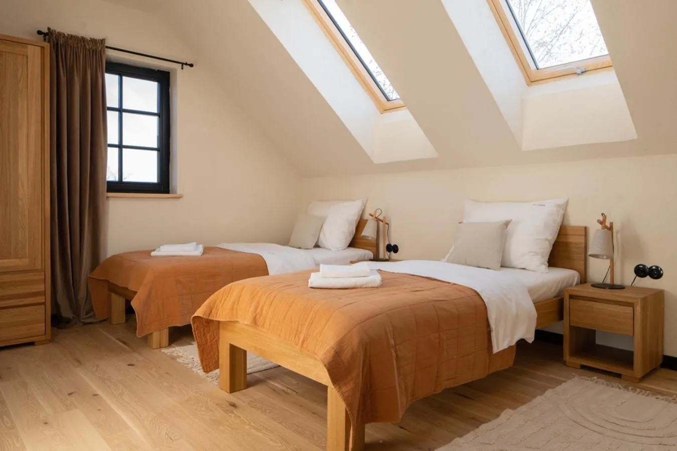 Bedroom, Bed in Villa Greta