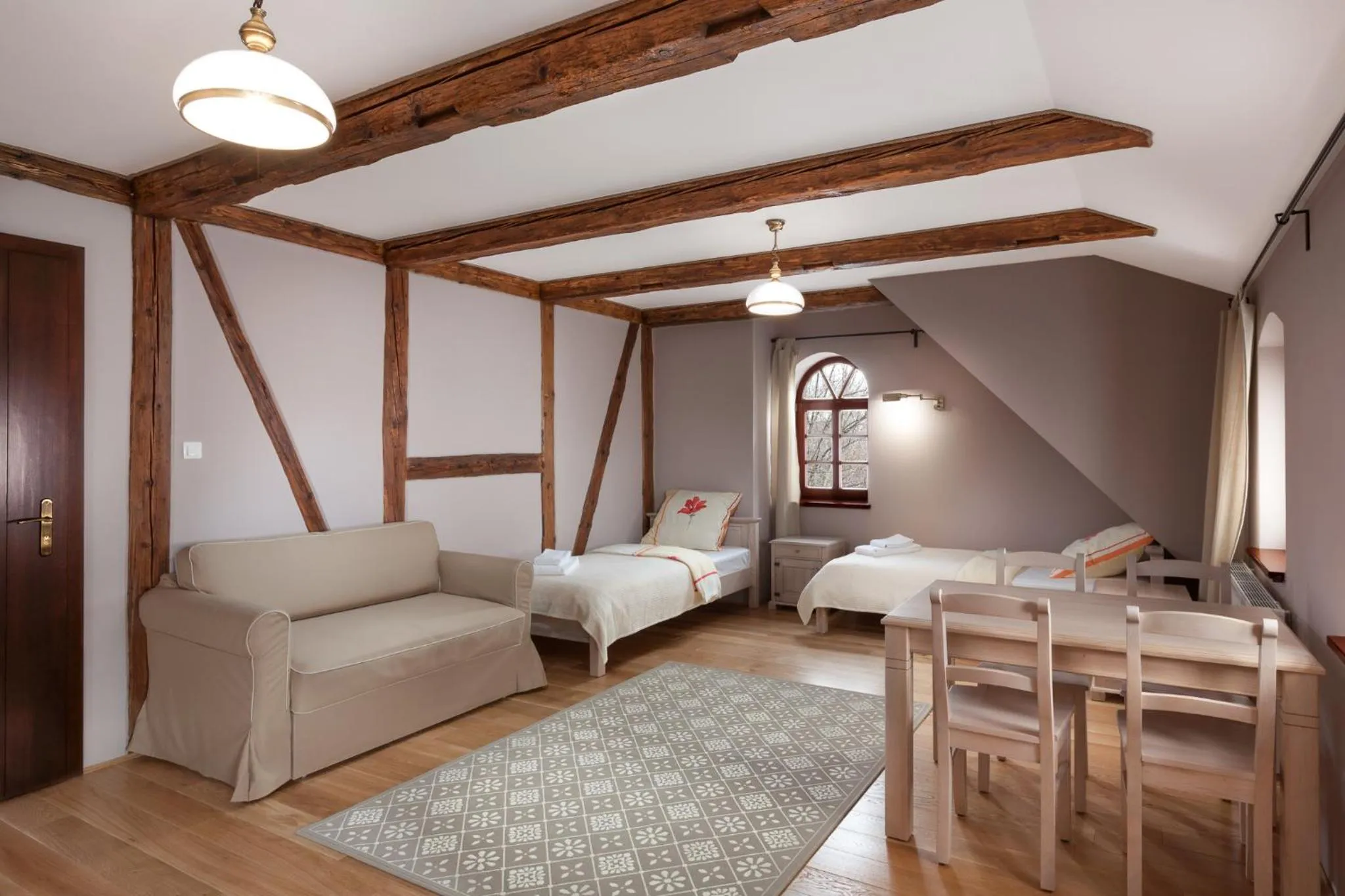 Bedroom, Bed in Villa Greta