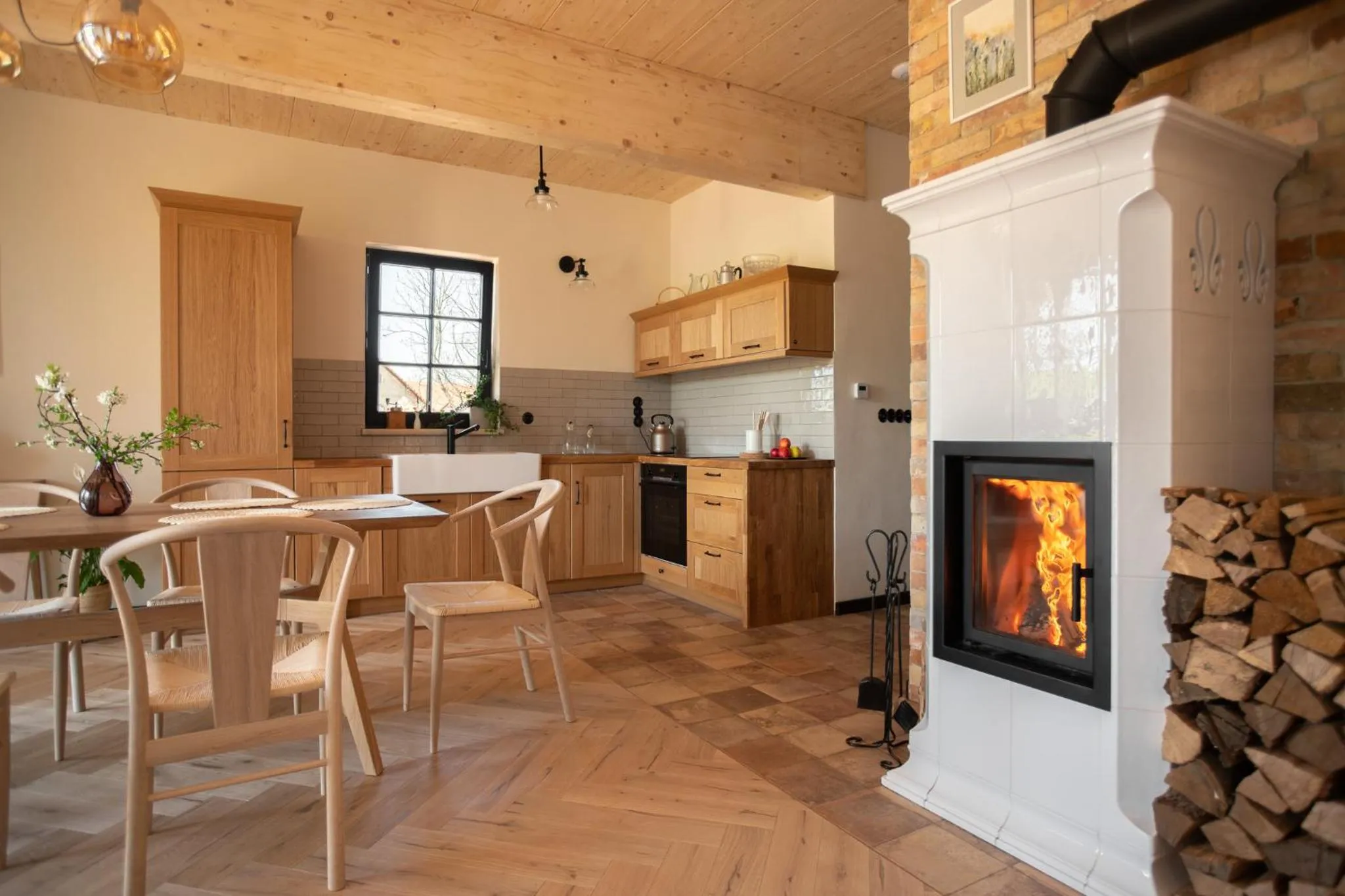 kitchen in Villa Greta