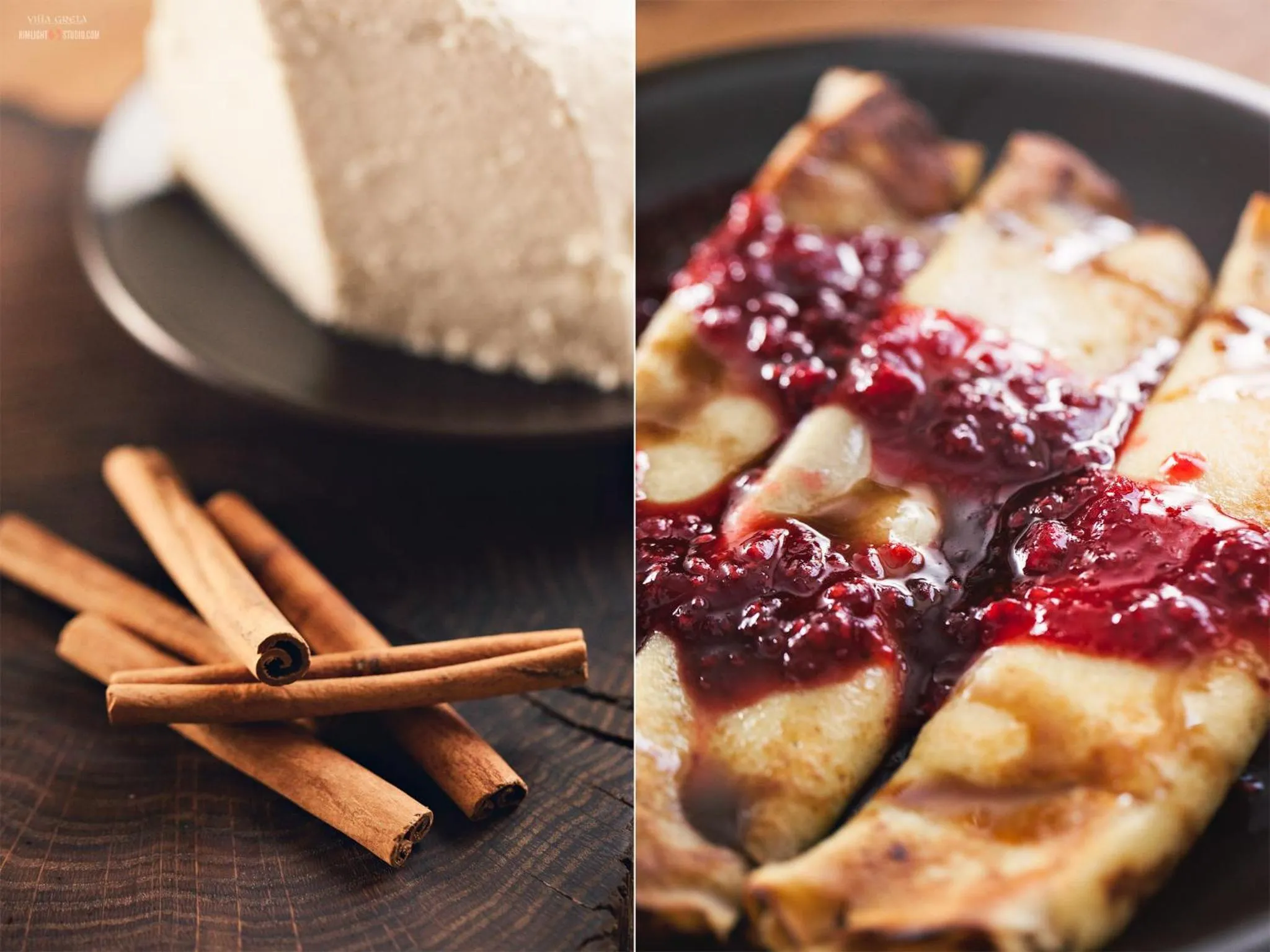 Food and drinks in Villa Greta