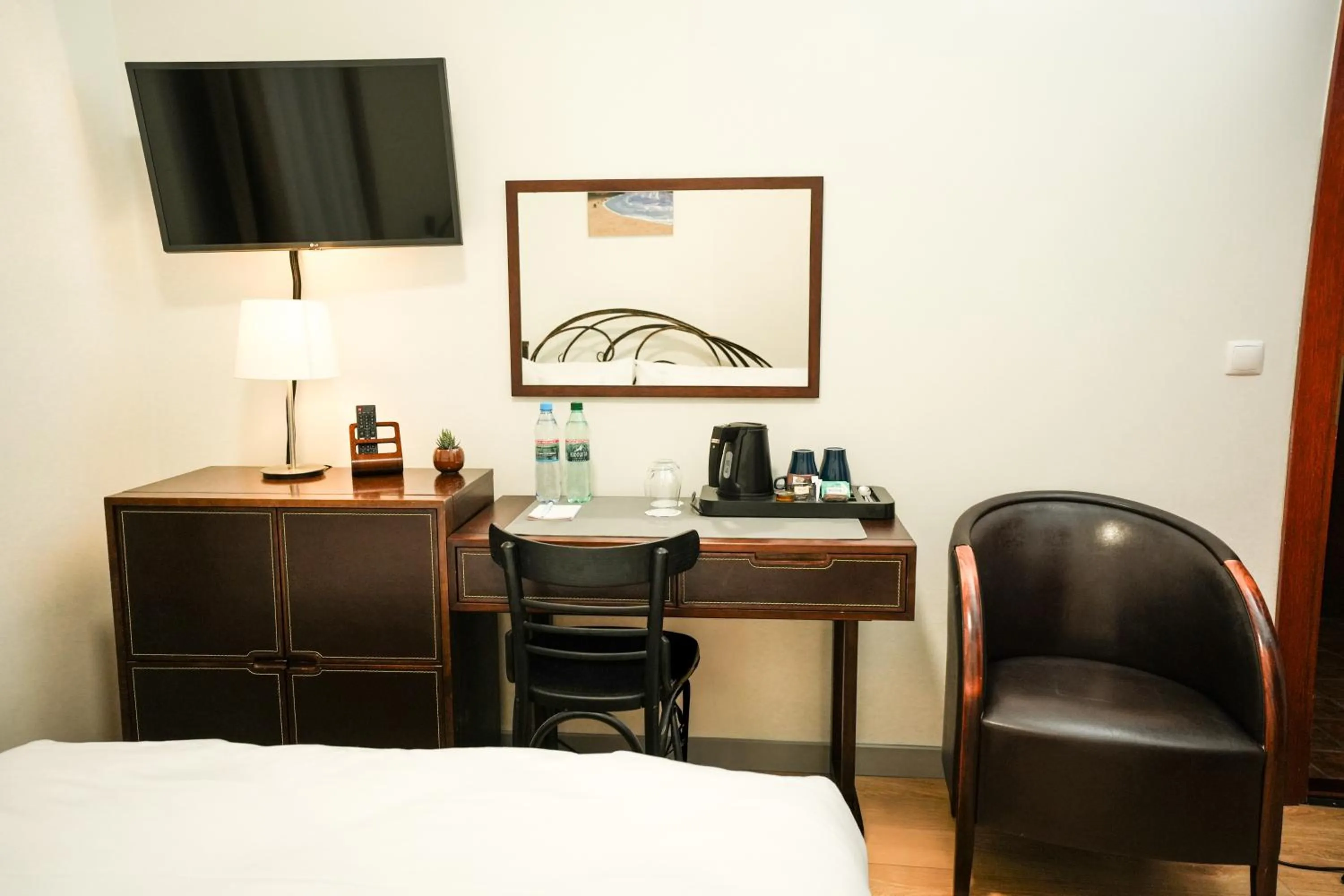 Bed in Villa Admiral