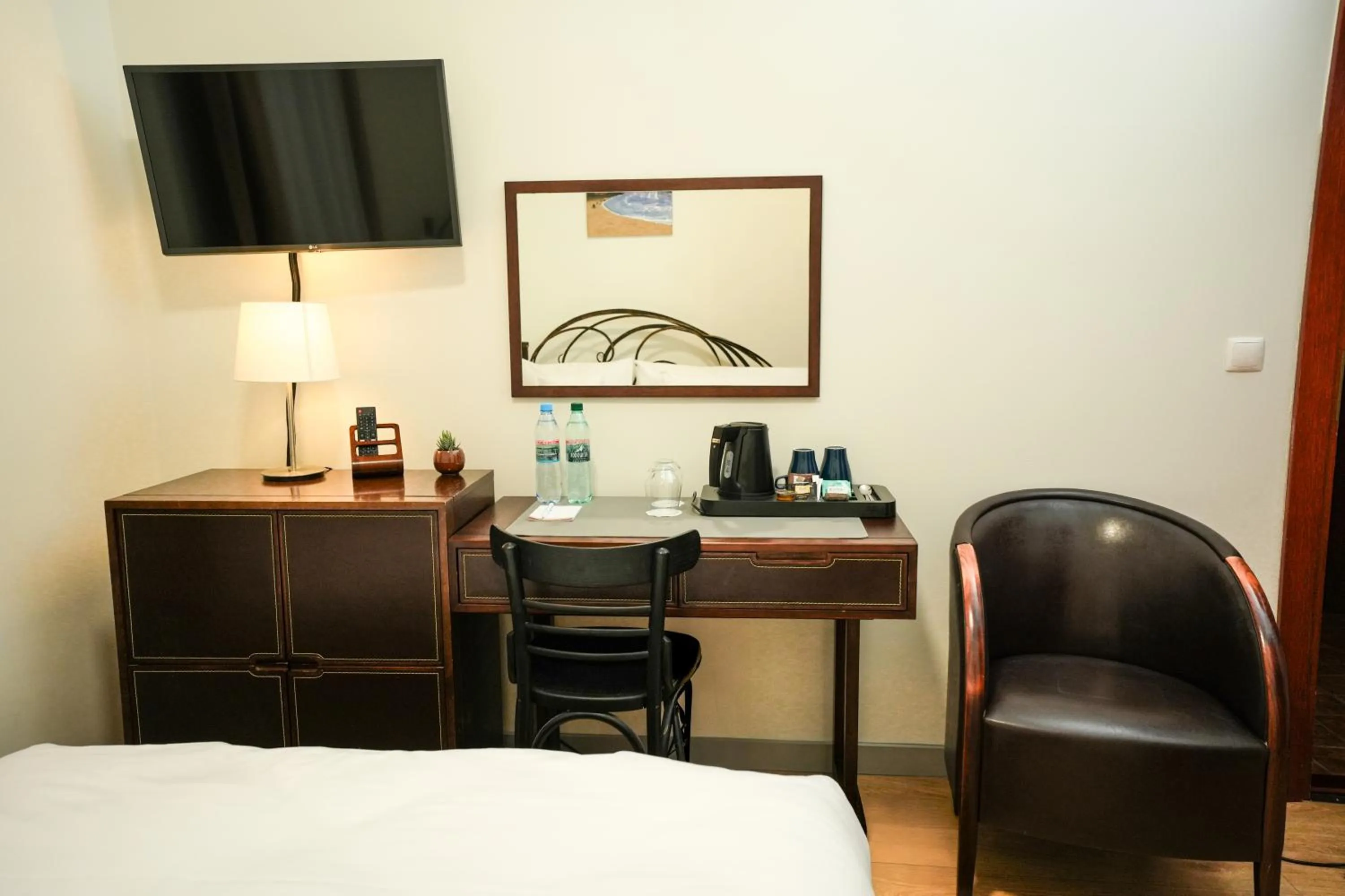 Bed in Villa Admiral