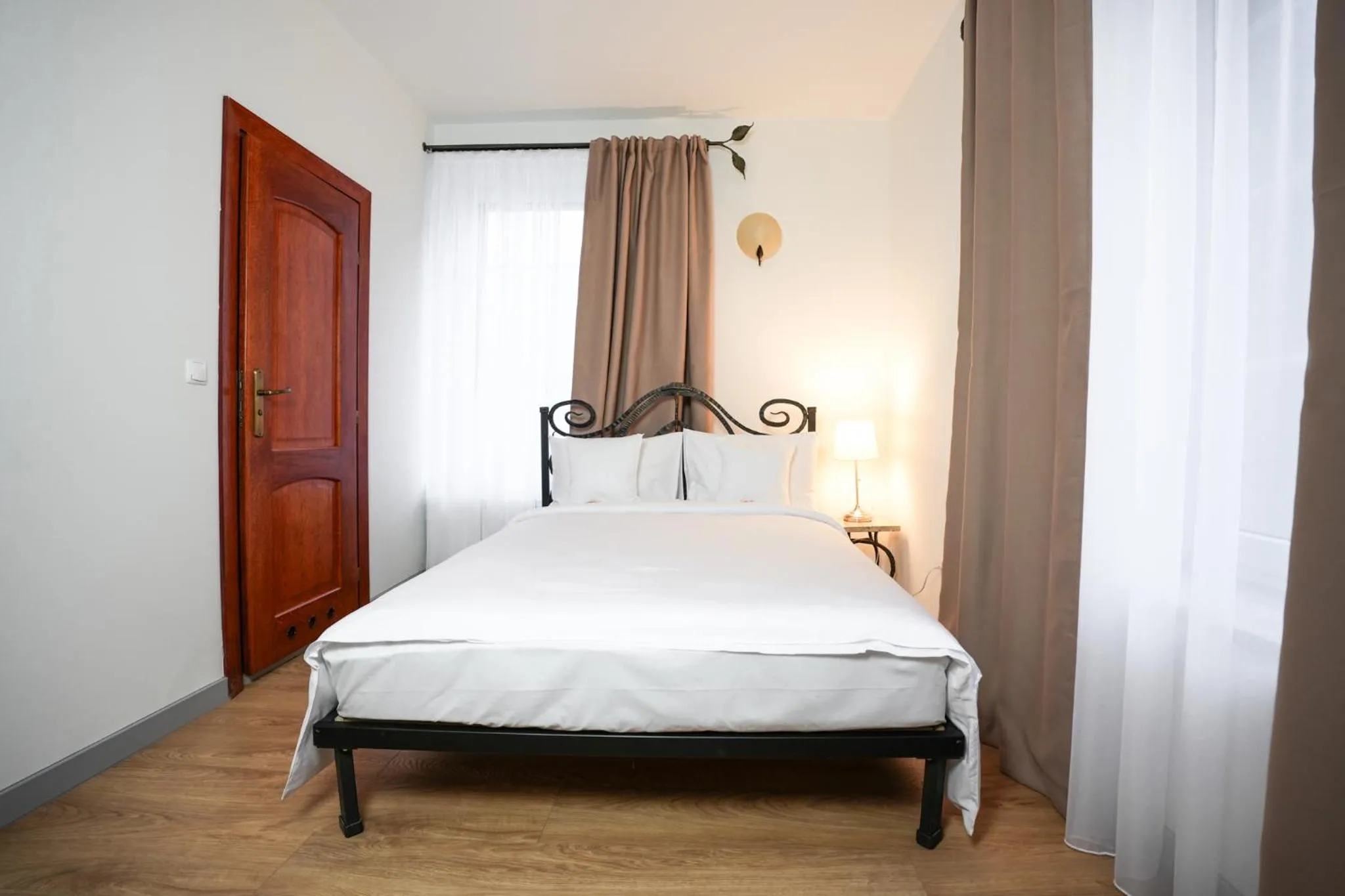 Bed in Villa Admiral