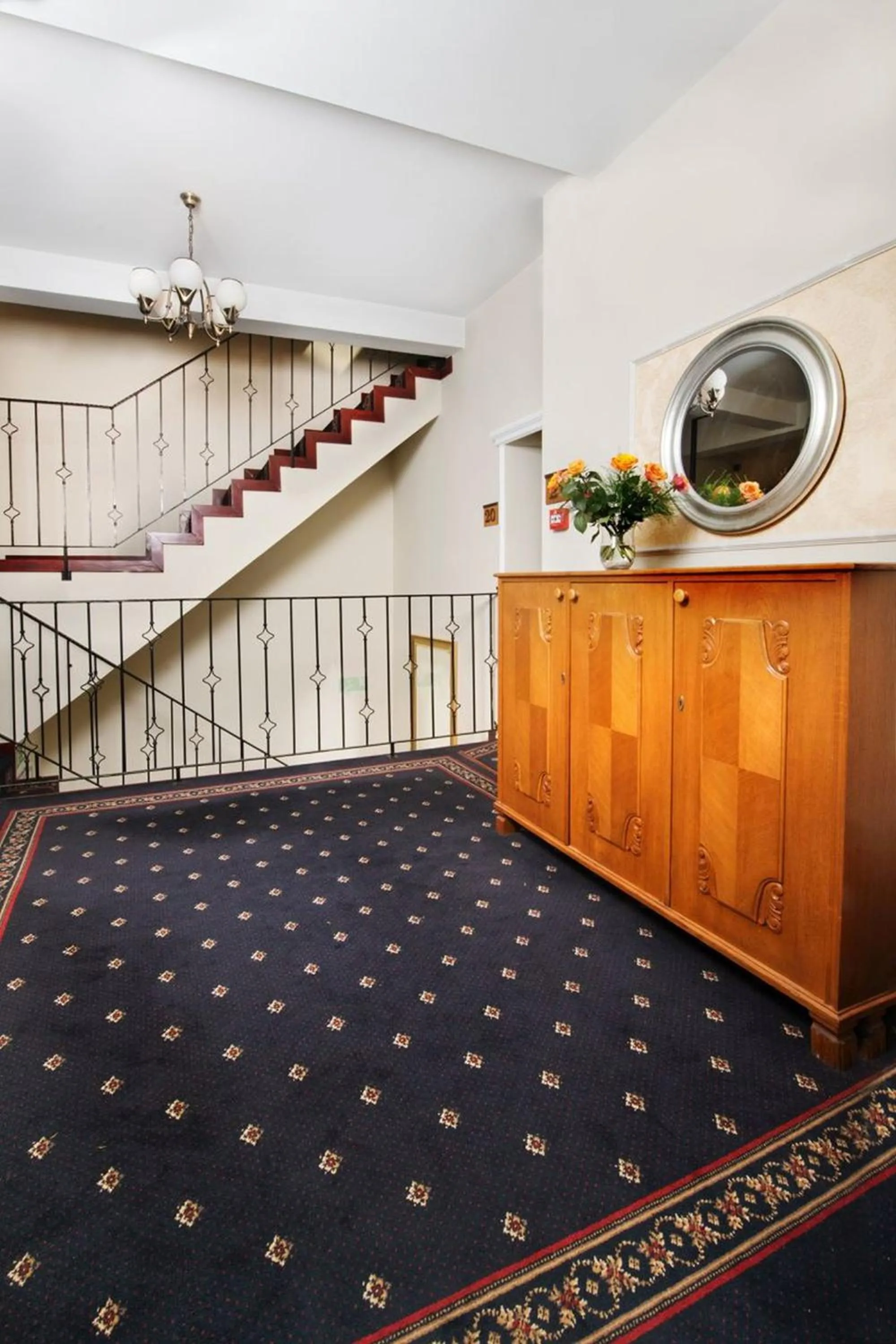 Lobby or reception in Hotel Mikołaj