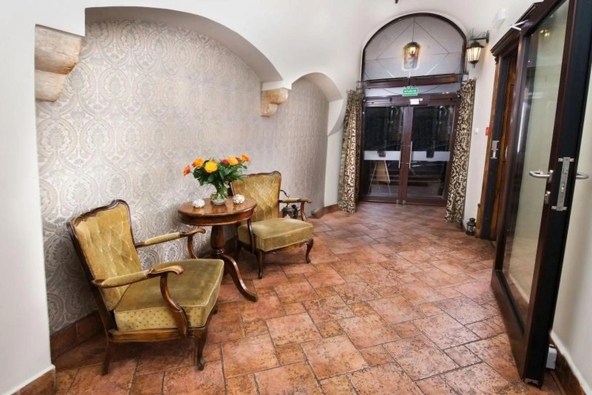 Lobby or reception in Hotel Mikołaj