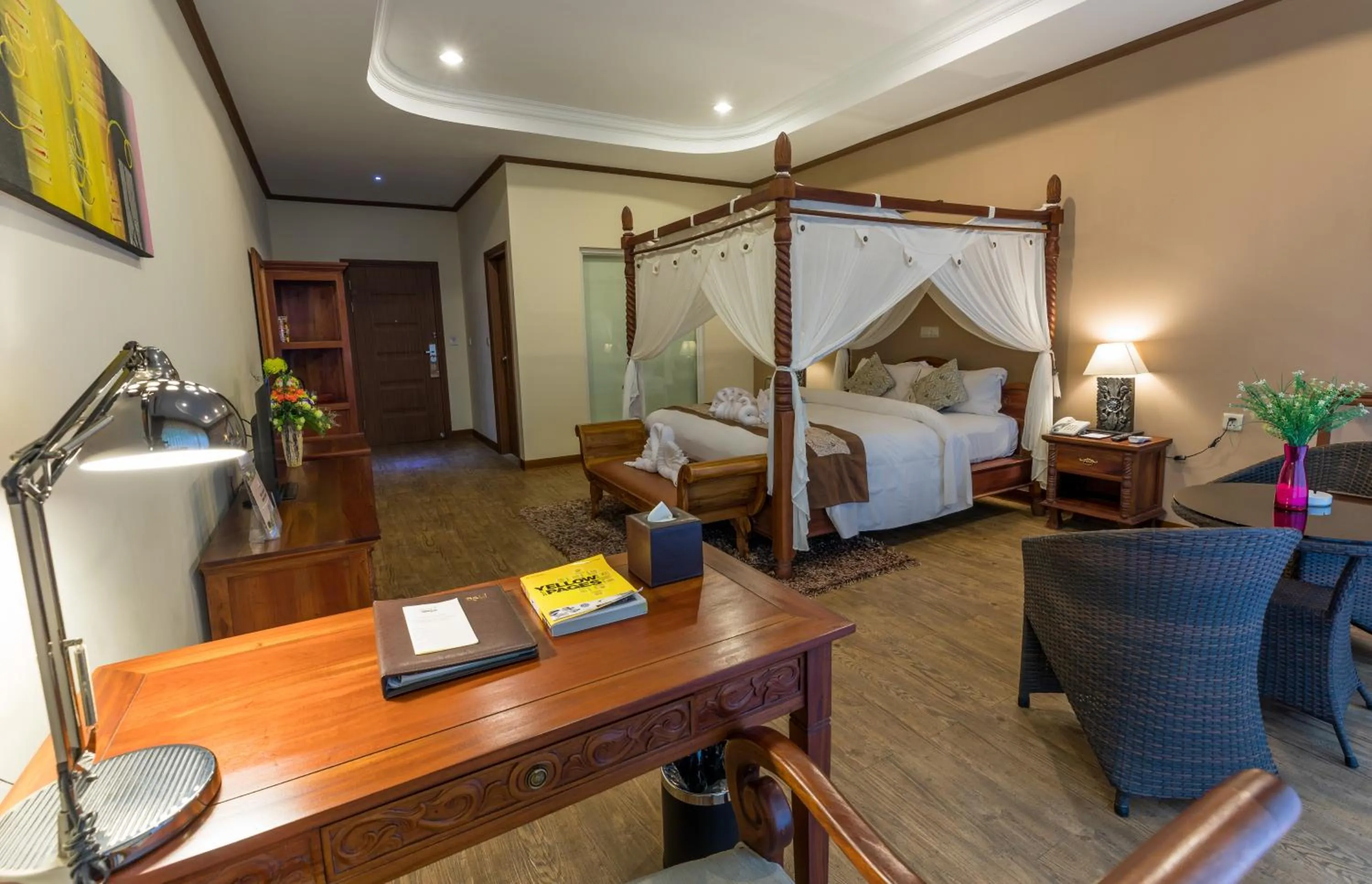 Photo of the whole room, Bed in Bali Hotel