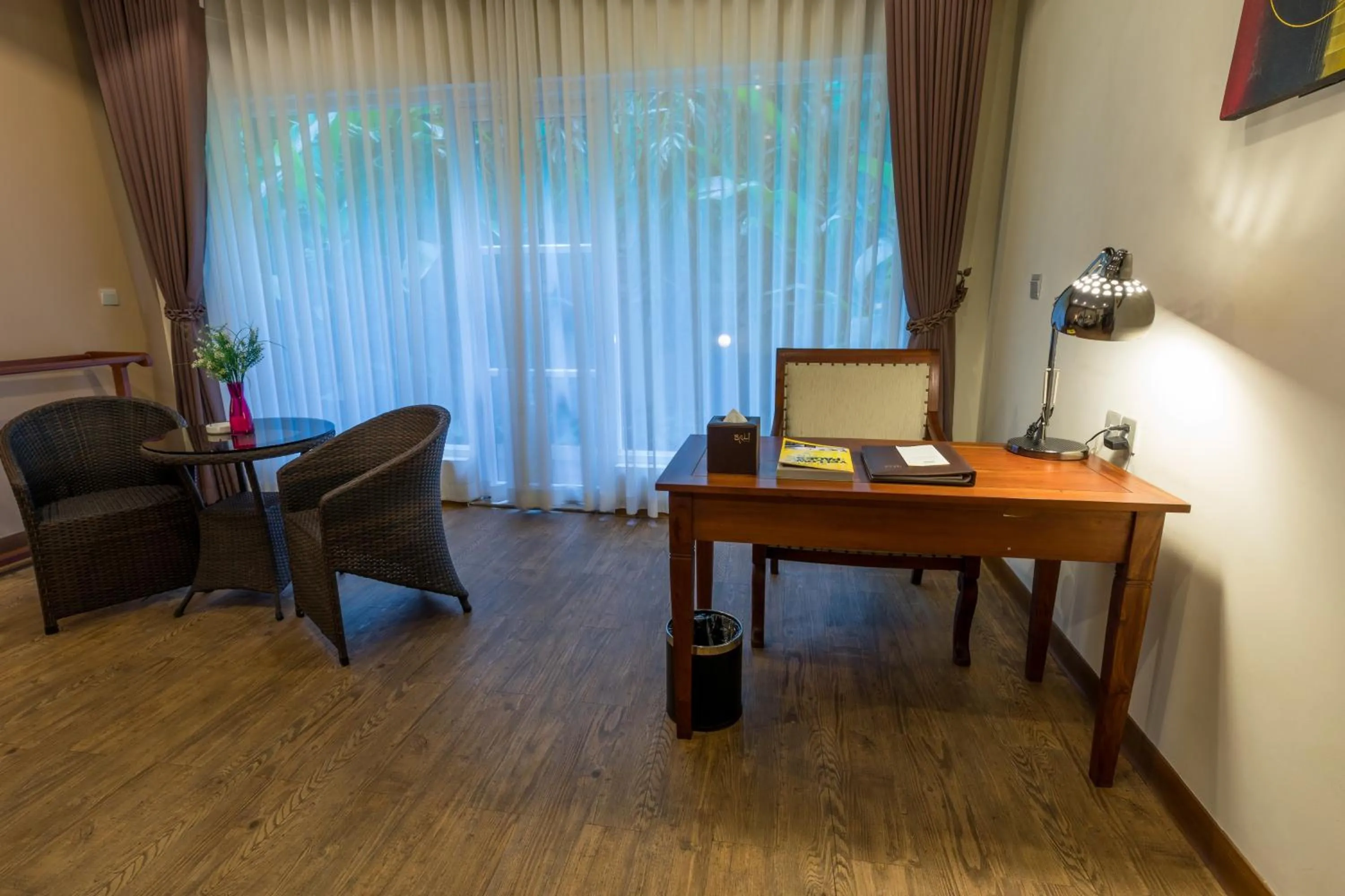 Seating area in Bali Hotel