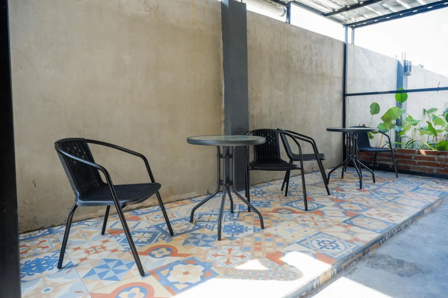 Seating area in RedDoorz @ Klaten City