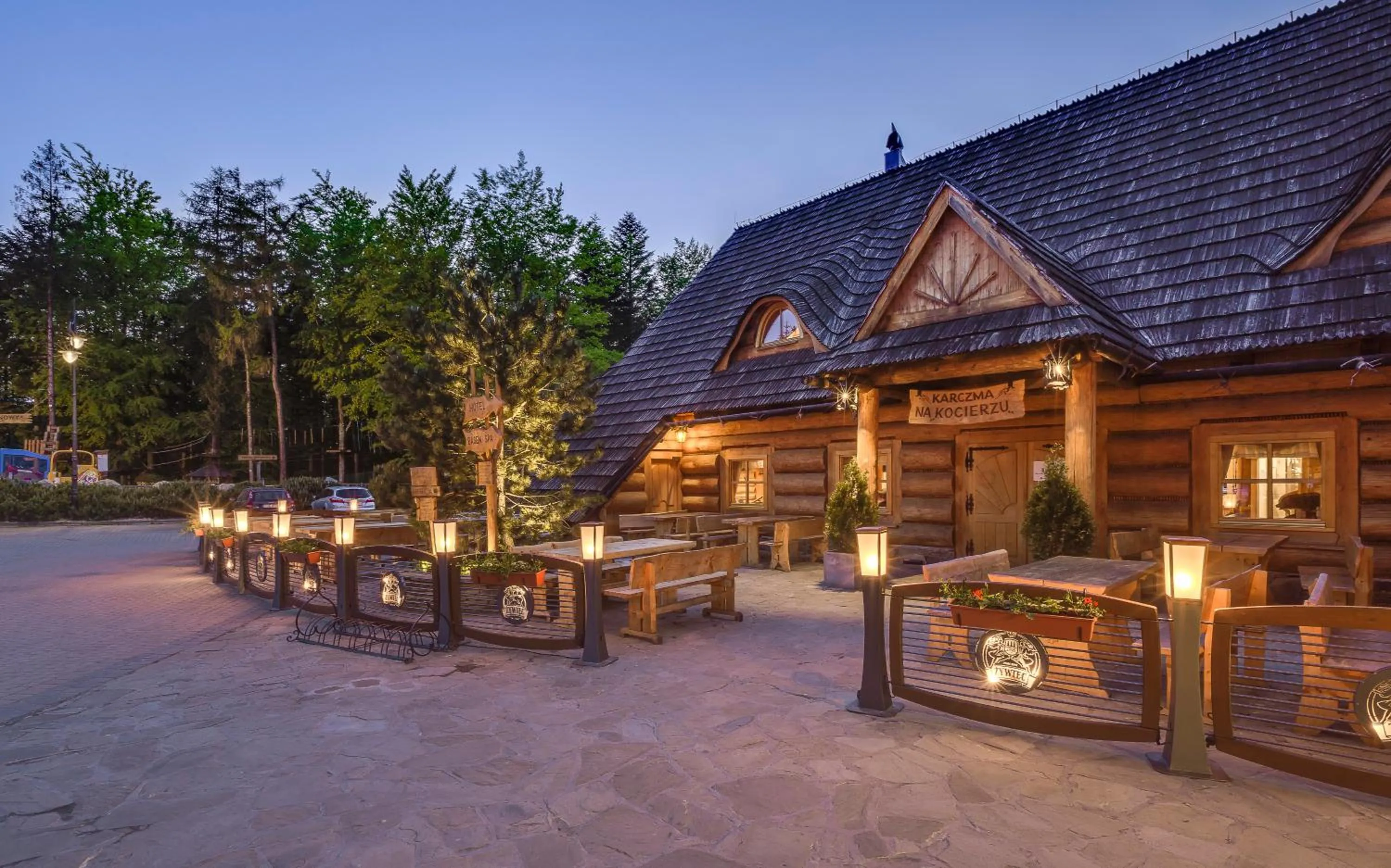 Facade/entrance in Kocierz Resort