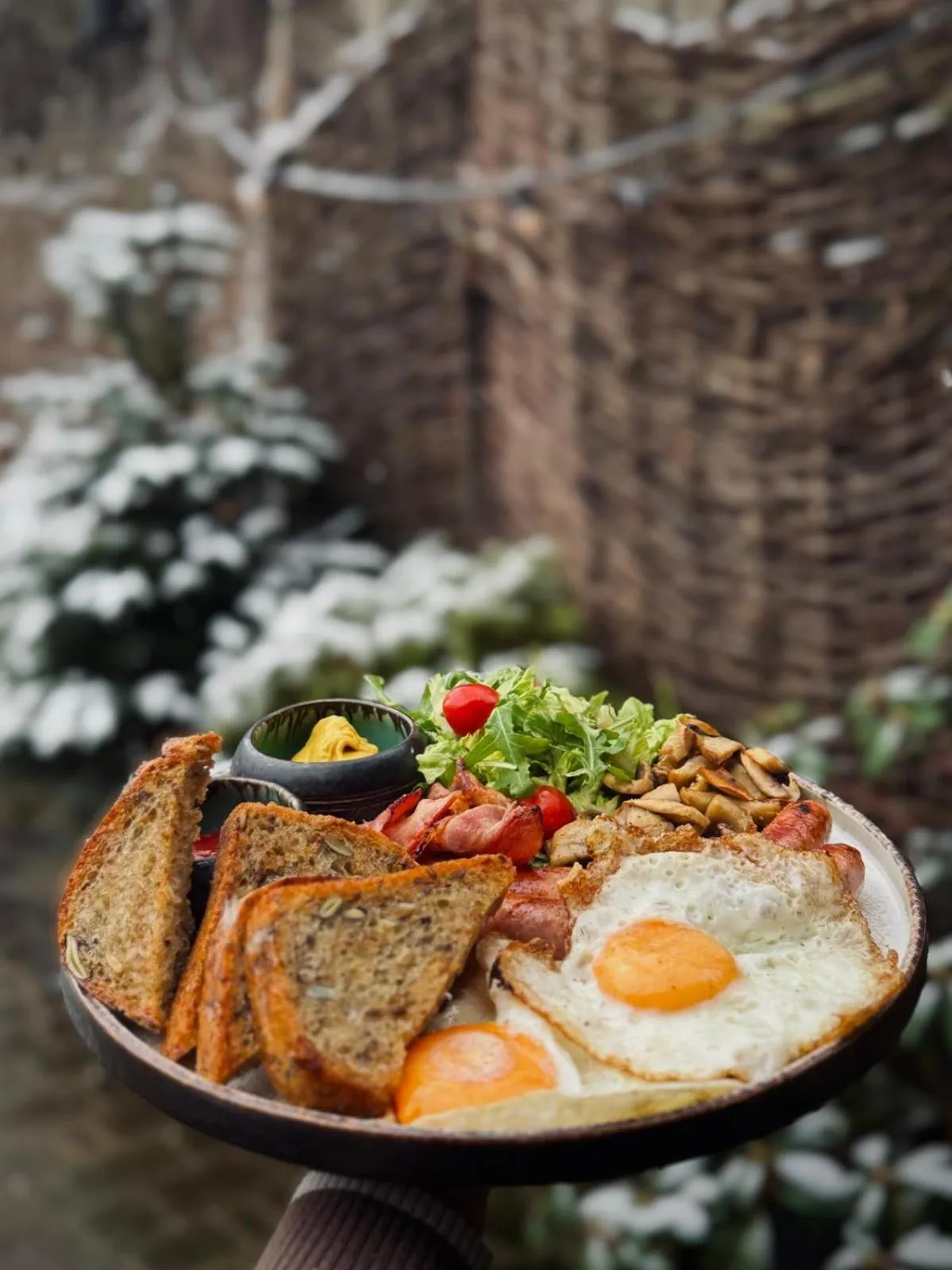 Winter in Piwnica Rycerska Kęty