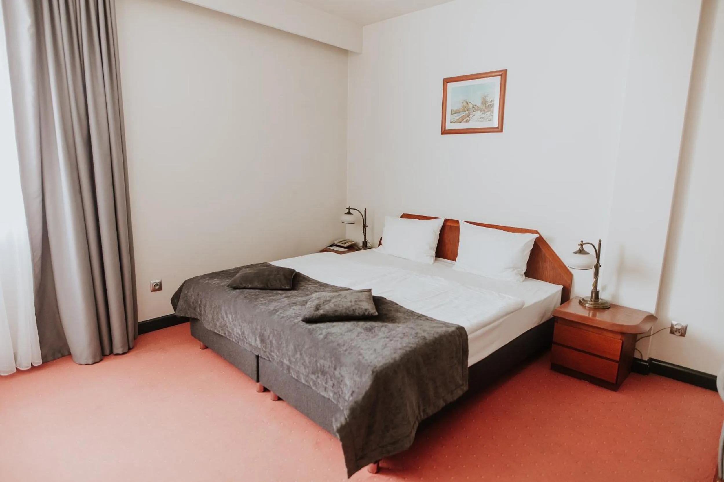 Bedroom, Bed in Piwnica Rycerska Kęty