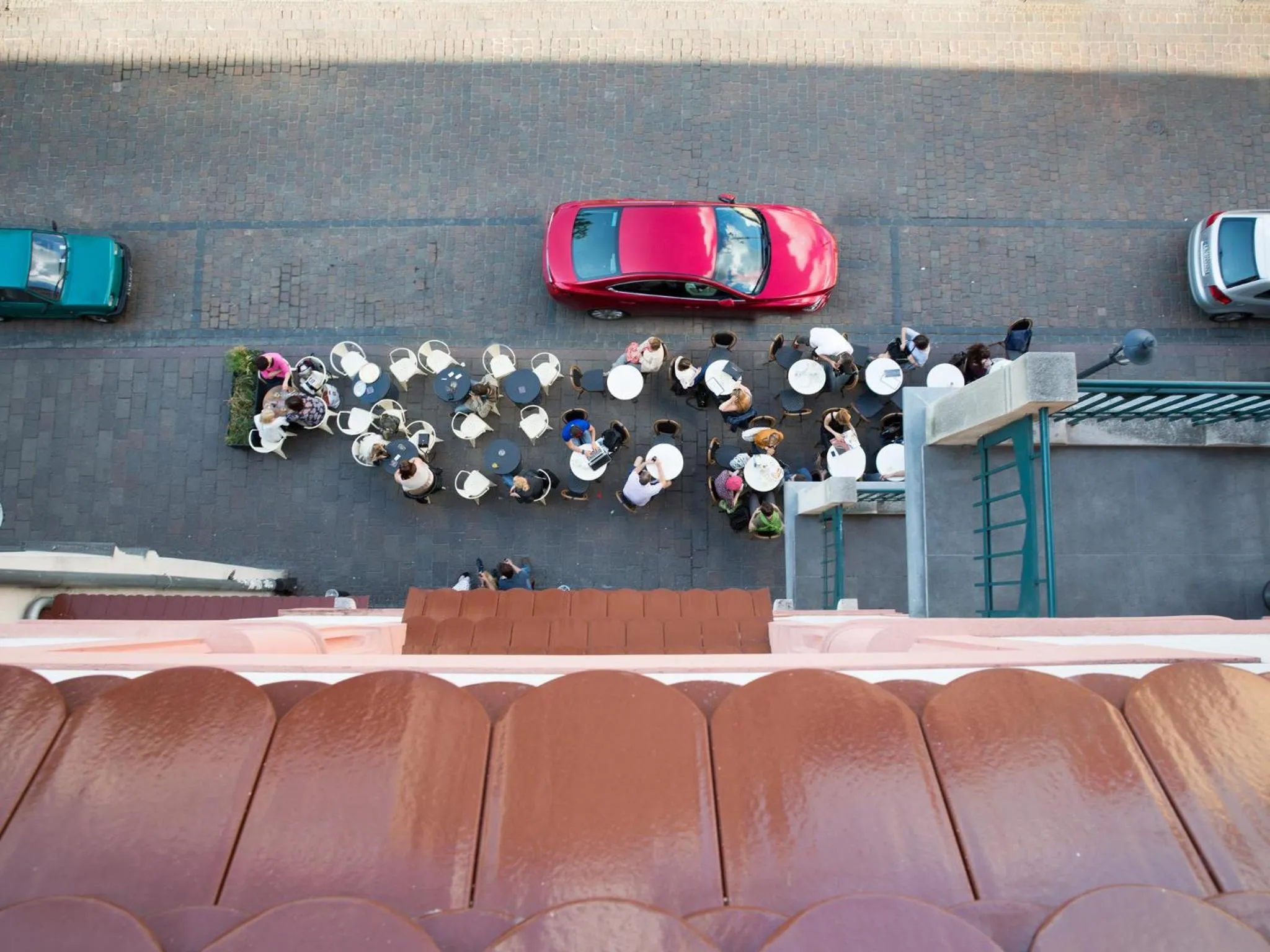 Bird's eye view in Antique Apartments Plac Szczepański
