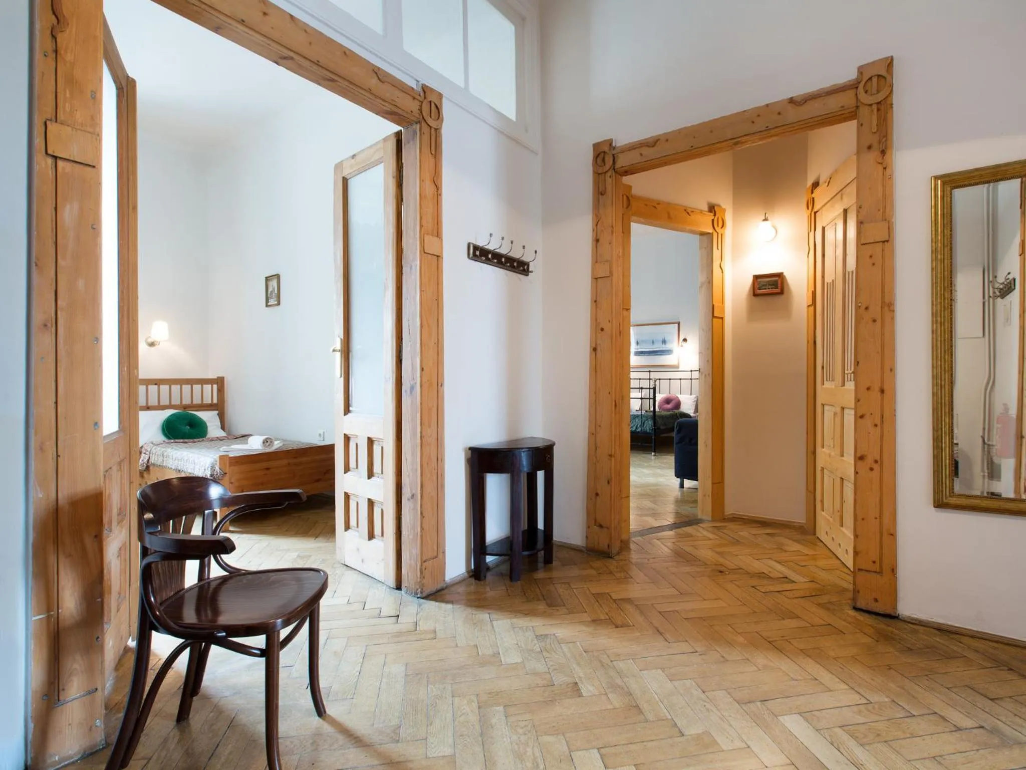 Bedroom in Antique Apartments Plac Szczepański