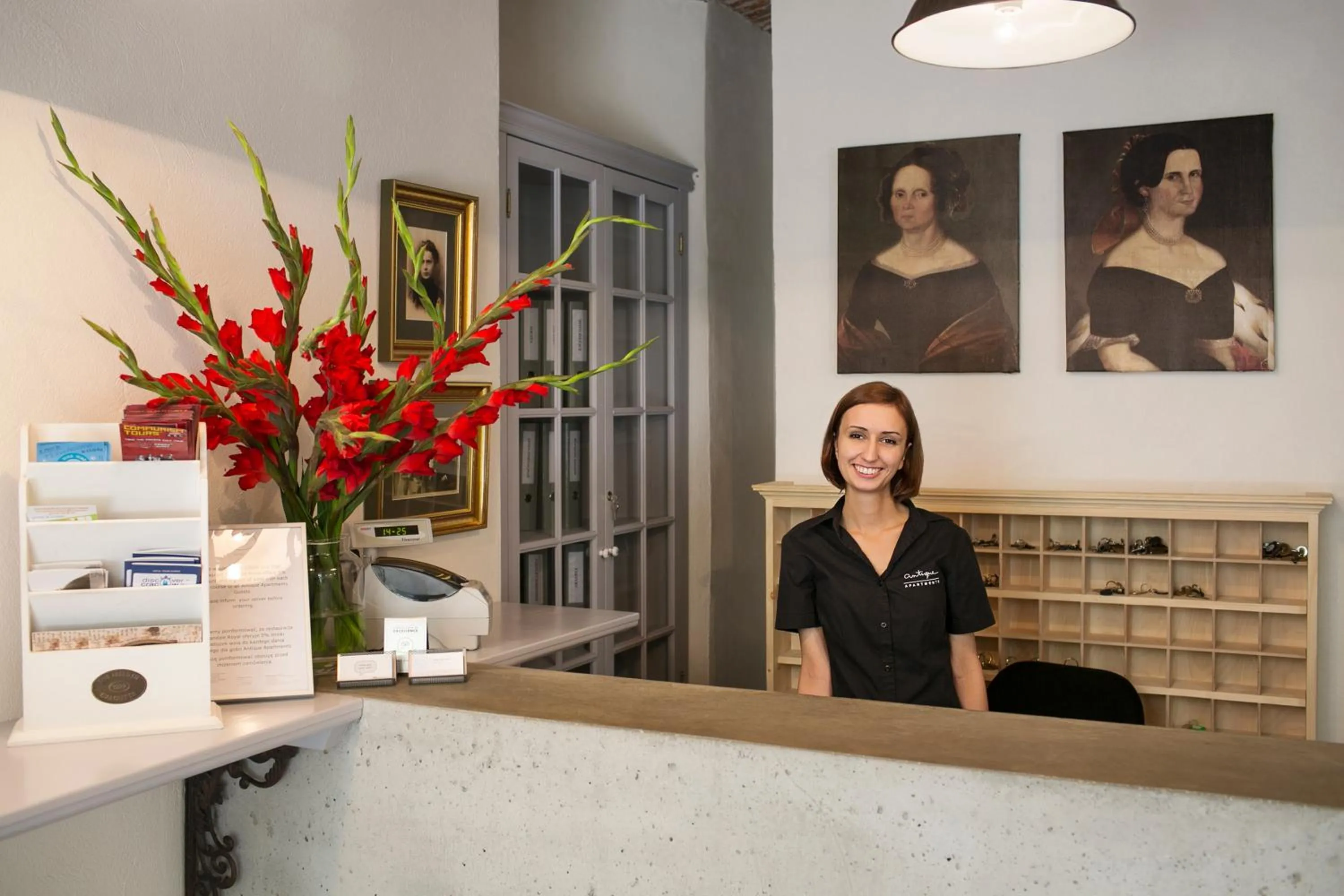 Lobby or reception in Antique Apartments Plac Szczepański