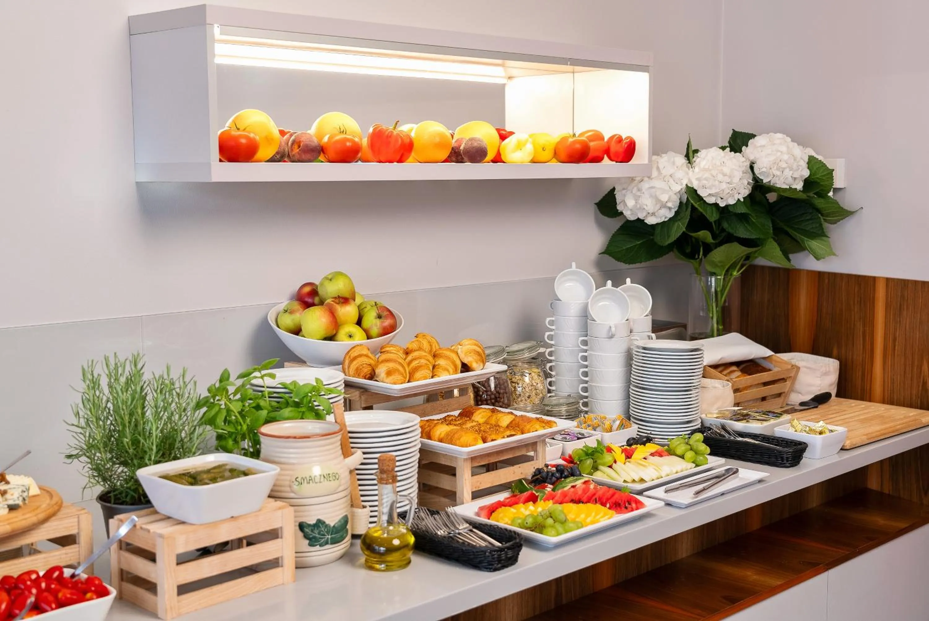 Food and drinks in Hotel Witkowski Warsaw Airport