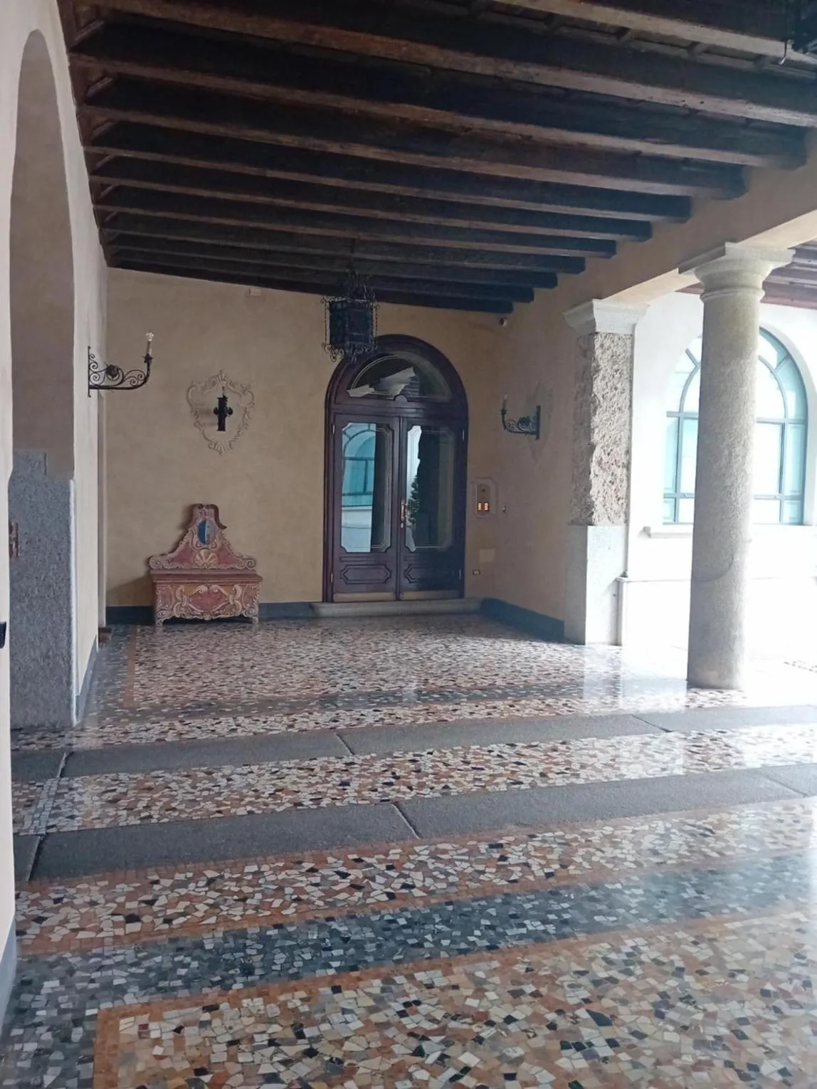 Facade/entrance in Hotel Santa Marta Suites