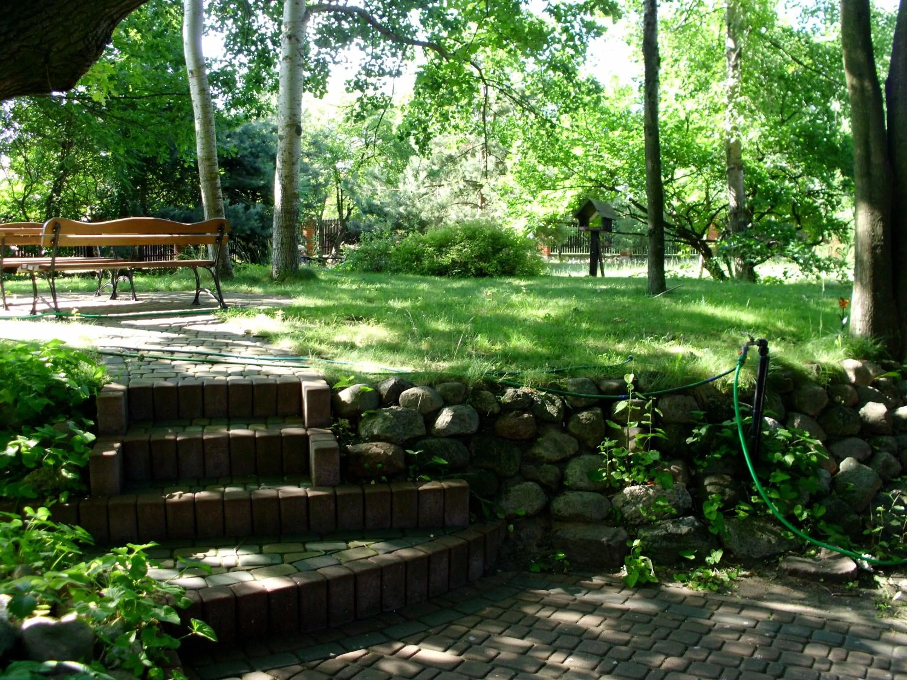 Garden in Zajazd Ustronie