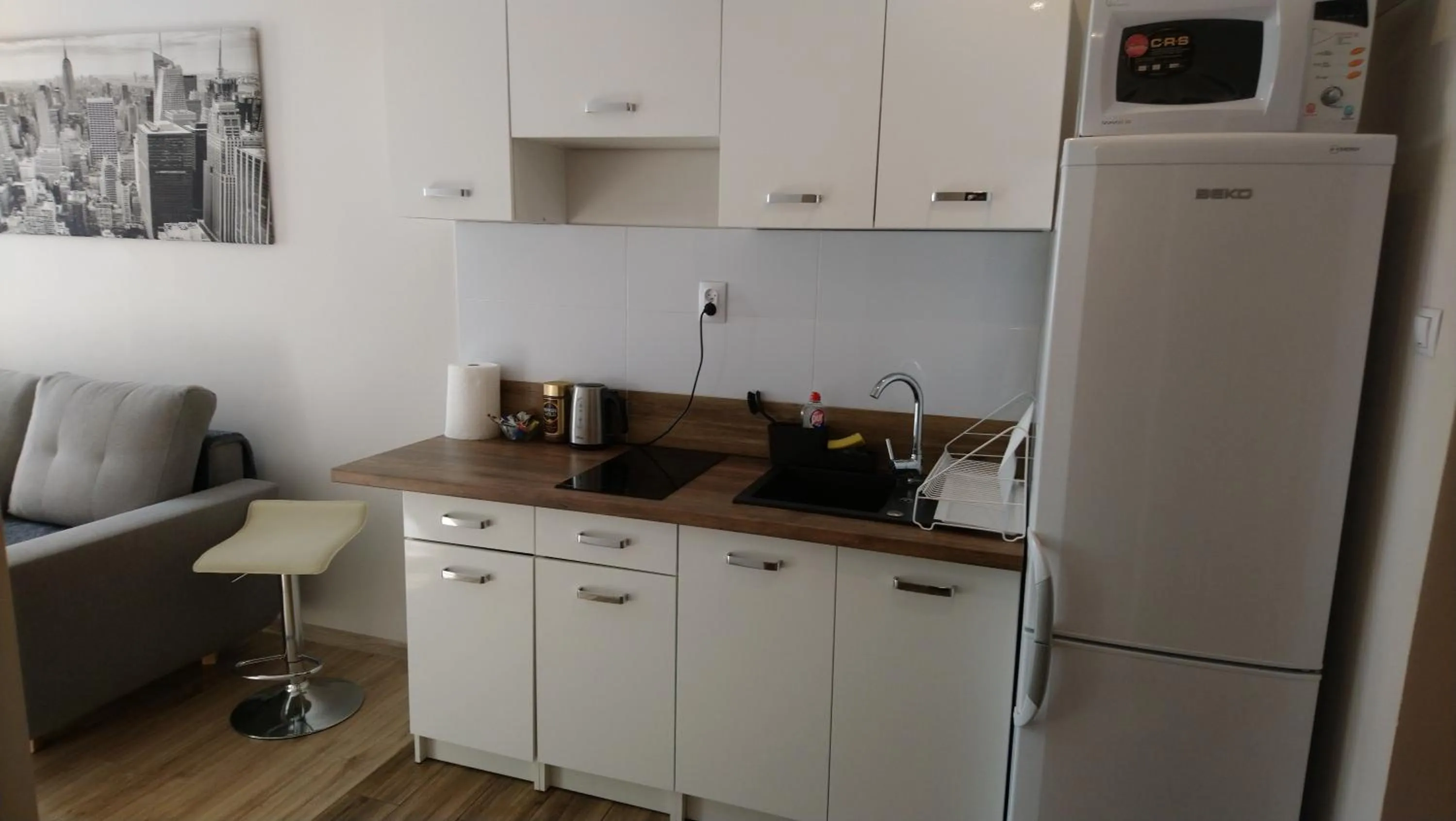 Kitchen or kitchenette in Zajazd Ustronie