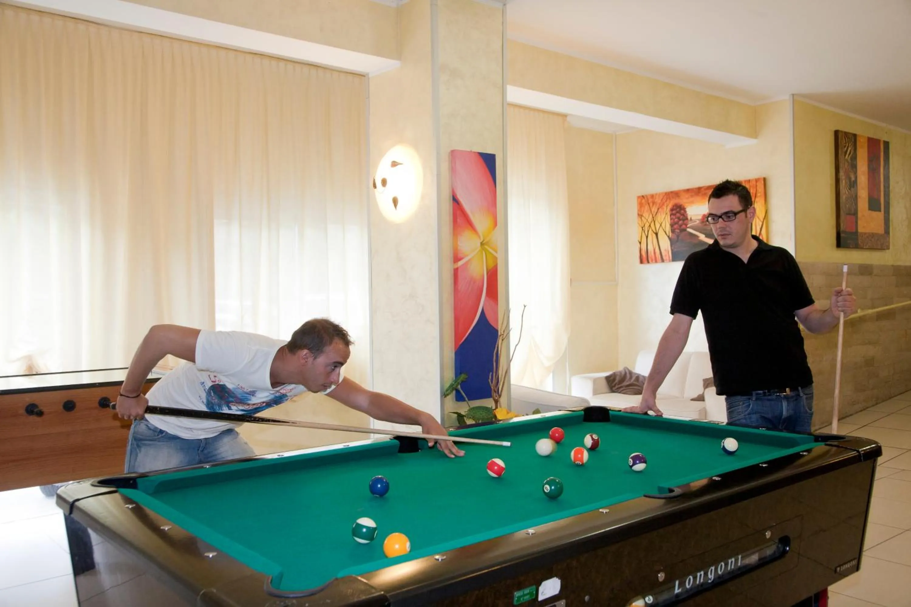 Game Room in Hotel Jumbo