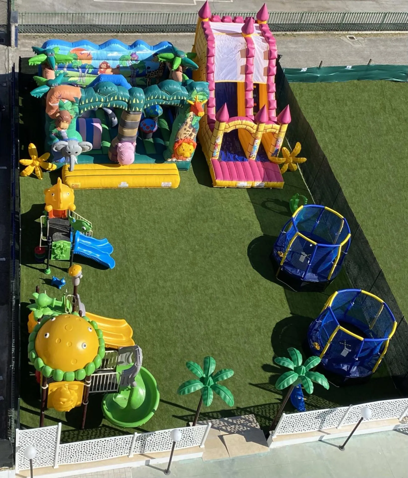 Children play ground in Hotel Jumbo