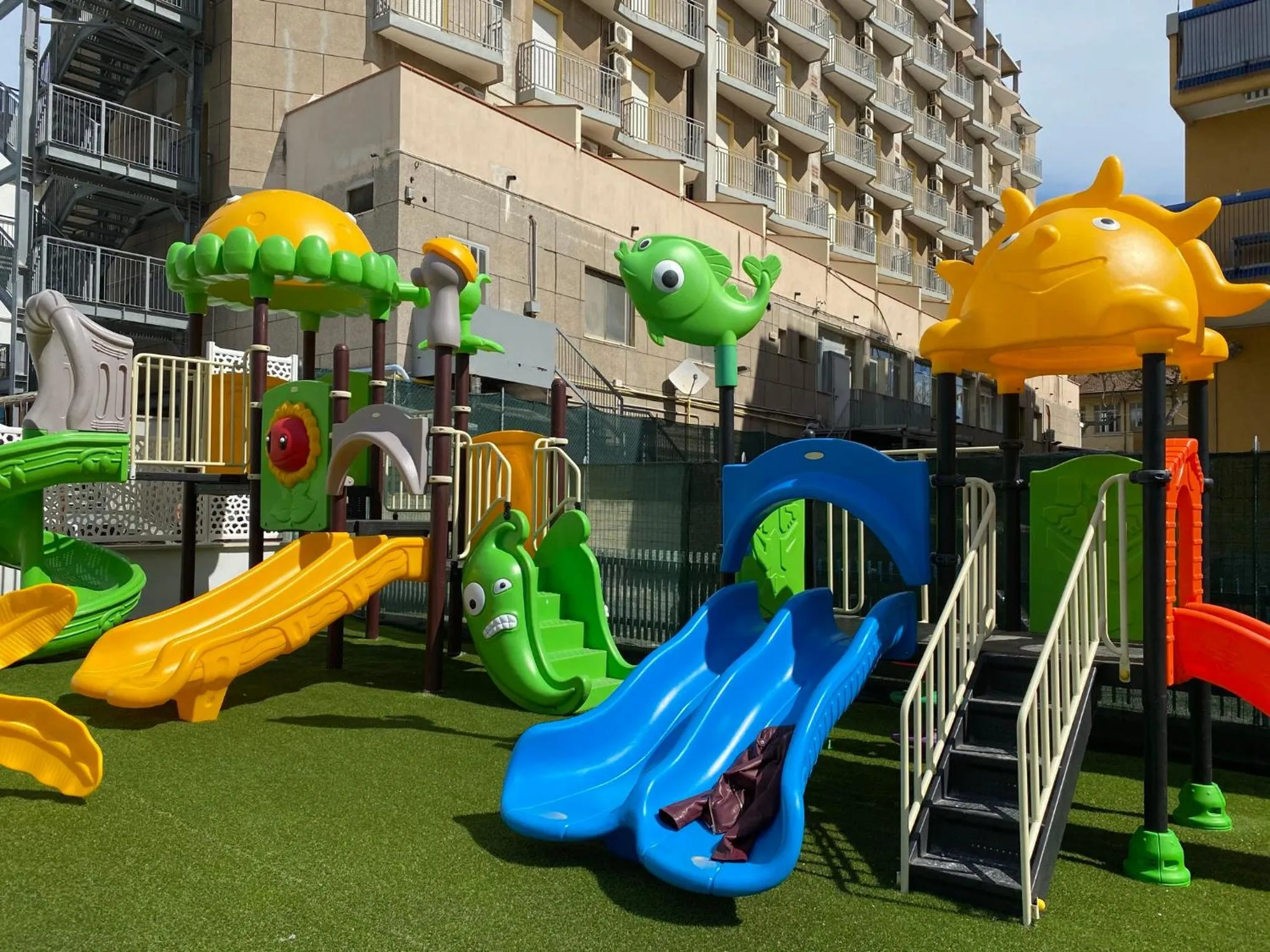 Children play ground in Hotel Jumbo
